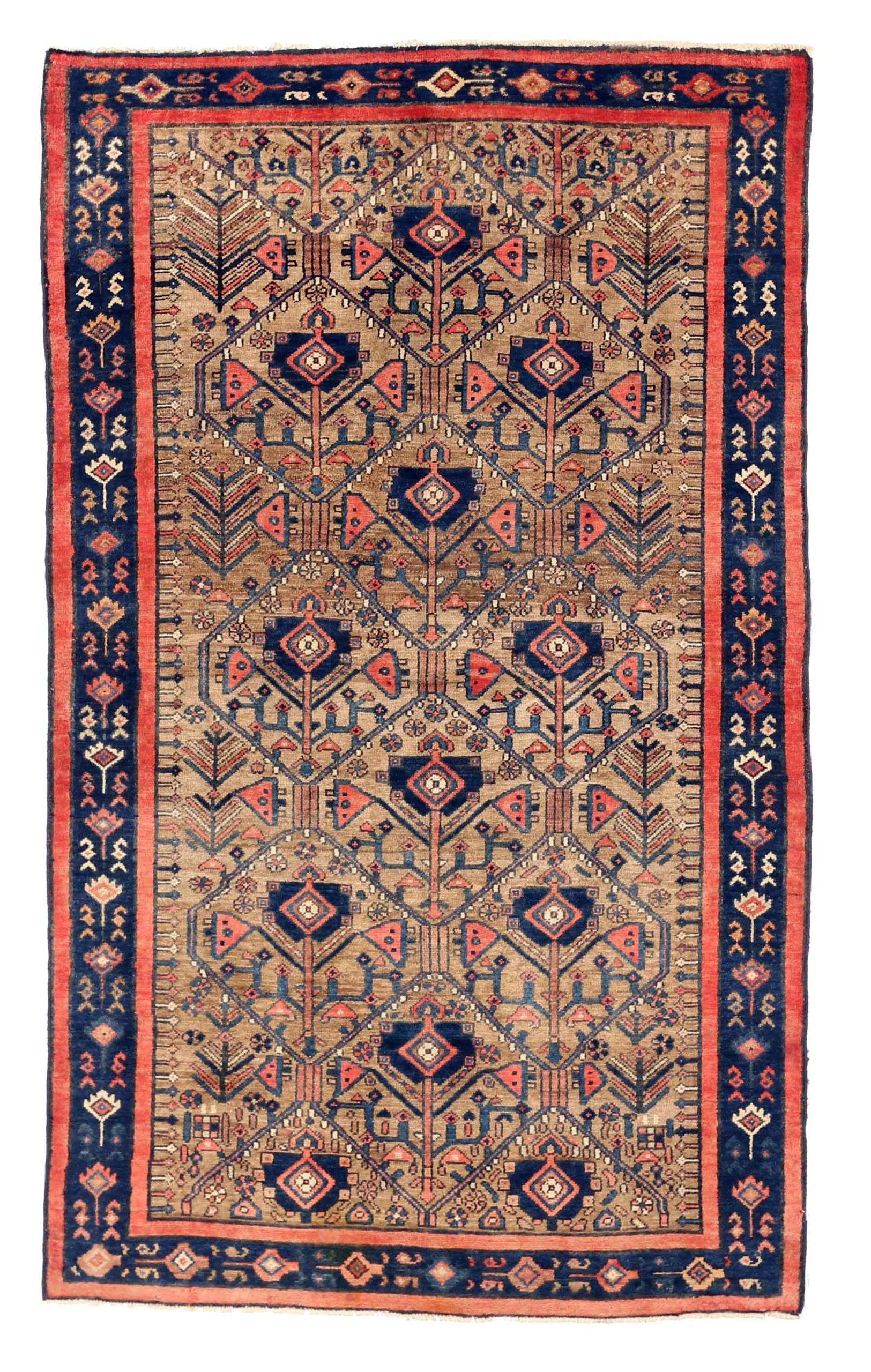 Thumbnail 7 for Antique Persian Hamadan Transitional Rug 11021