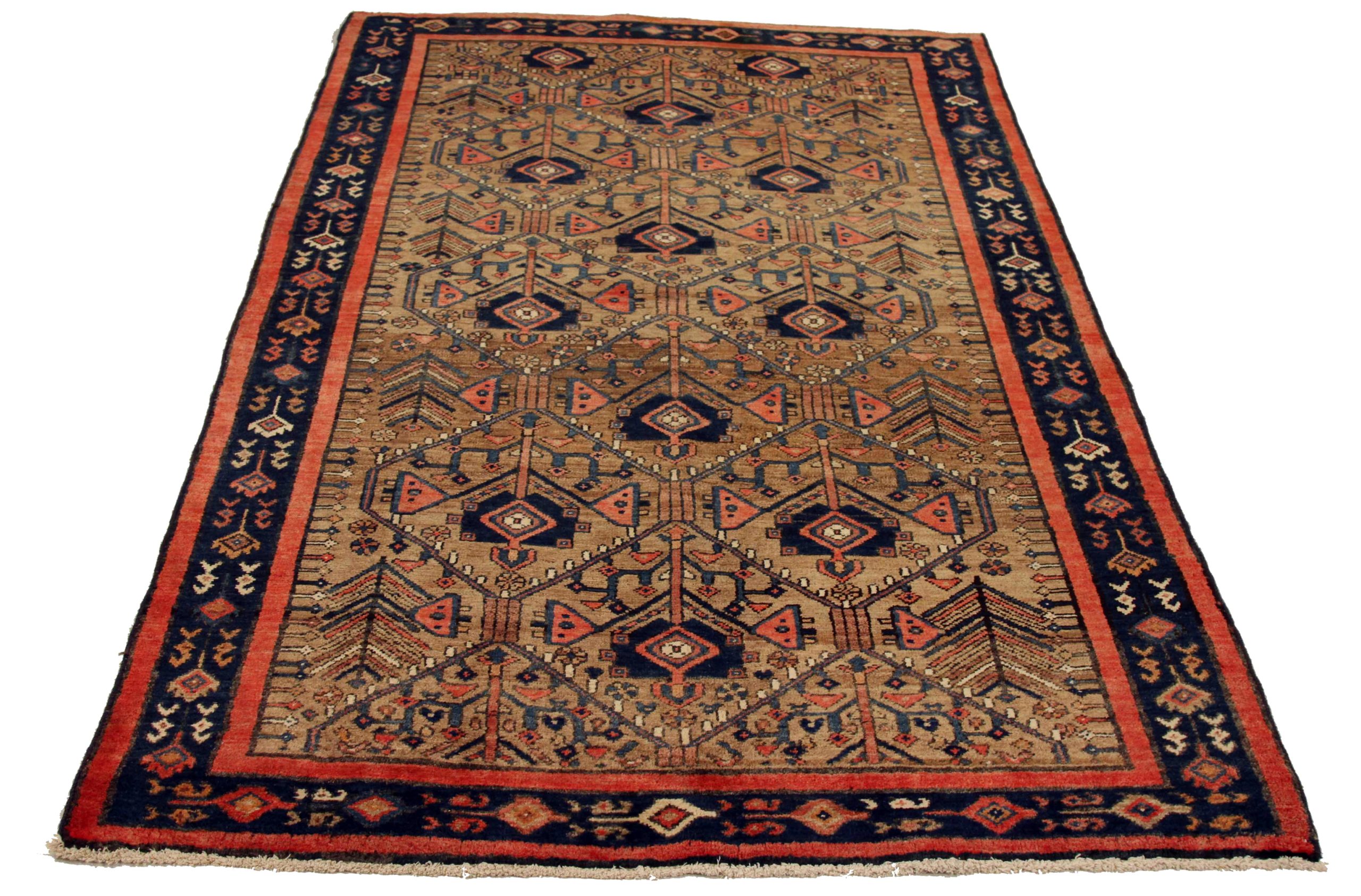 Thumbnail 13 for Antique Persian Hamadan Transitional Rug 11021