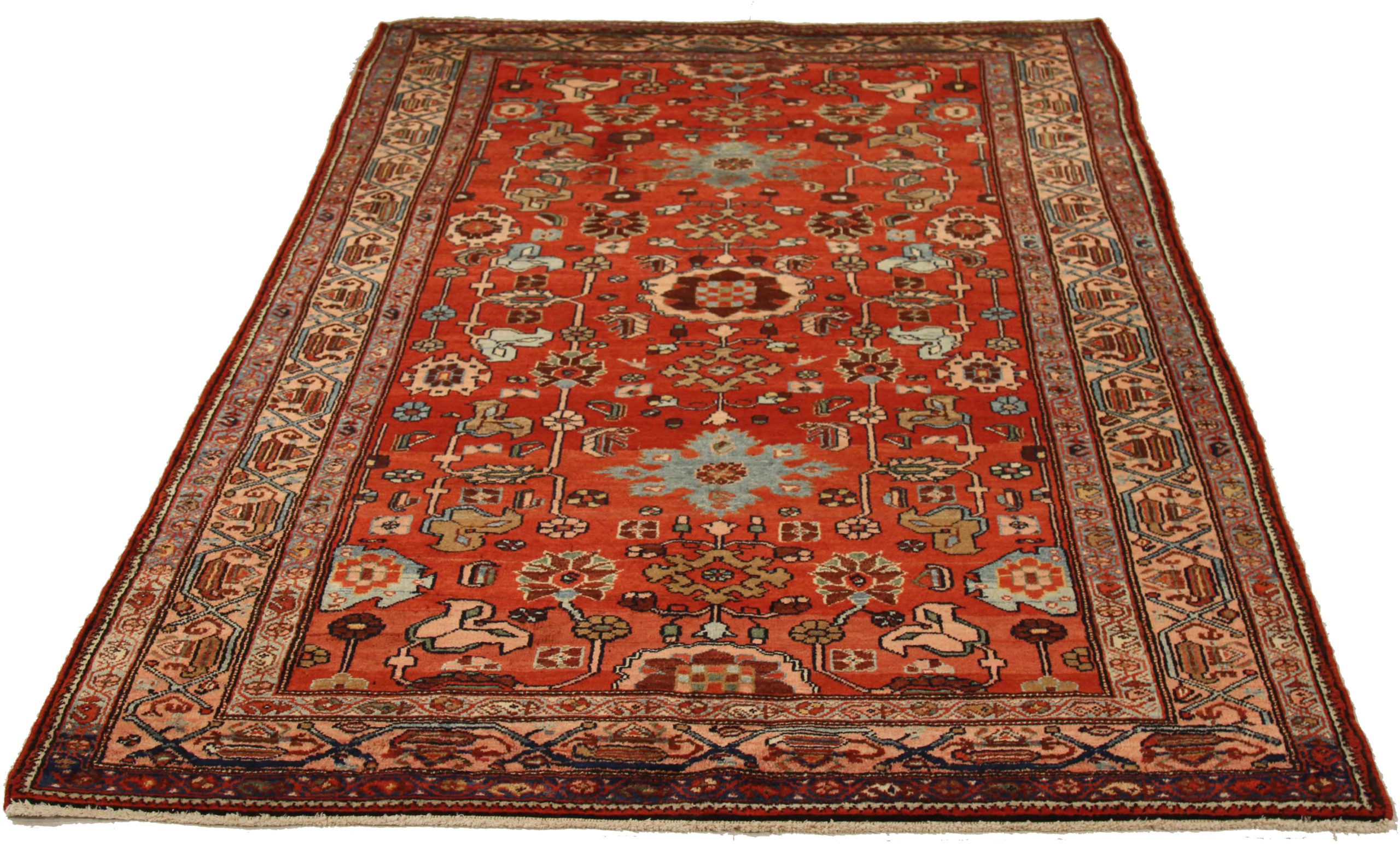 Thumbnail 12 for Antique Persian Hamadan Transitional Rug 11052