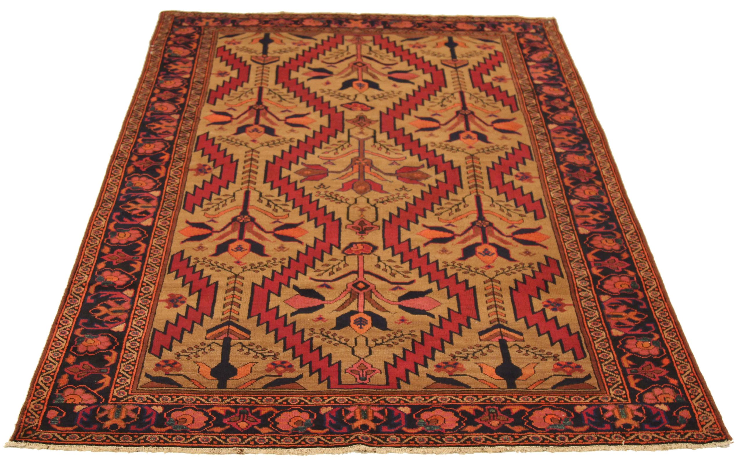 Thumbnail 12 for Antique Persian Kurdish Transitional Rug 11077