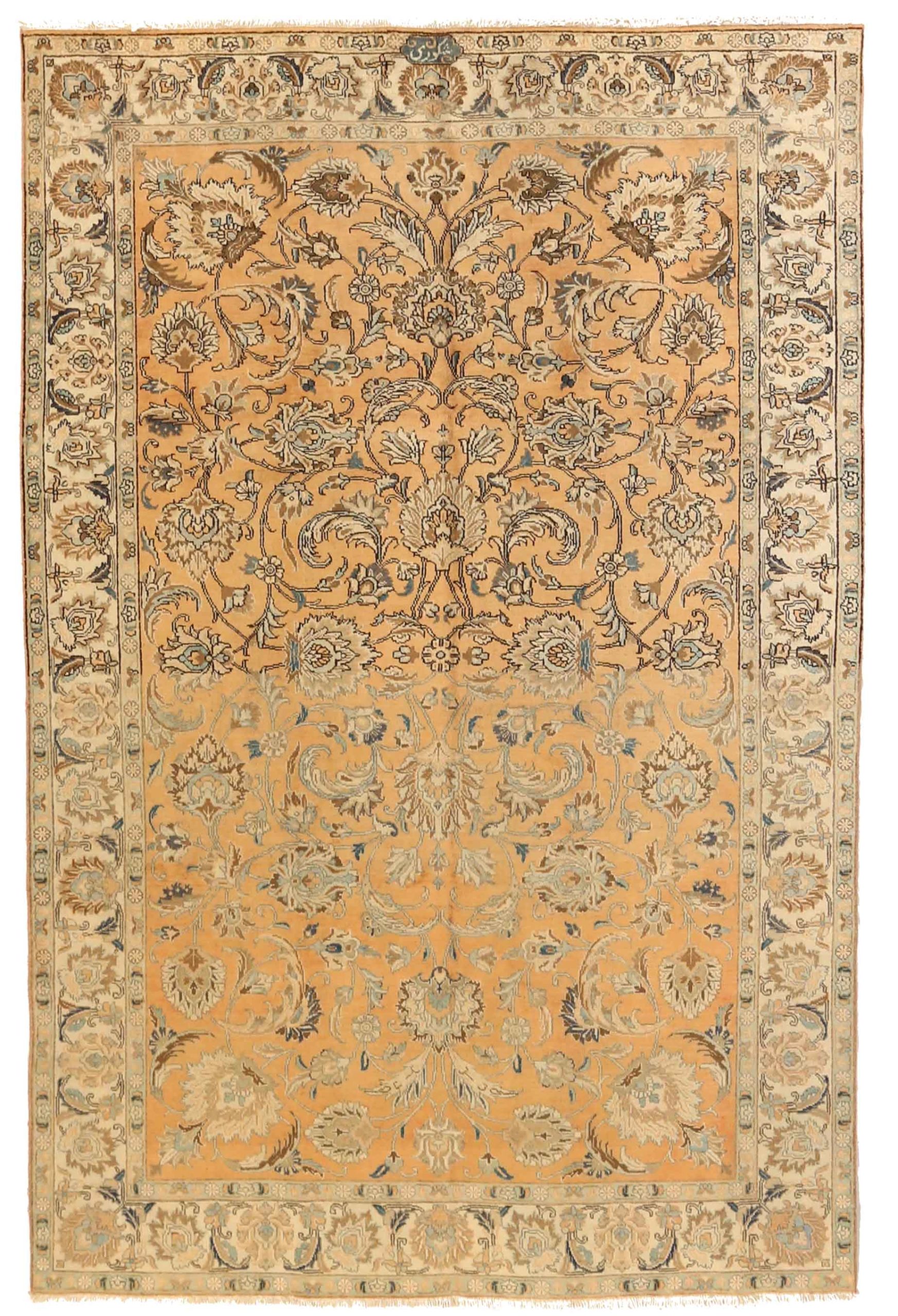 Thumbnail 12 for Antique Persian Tabriz Transitional Rug 11102