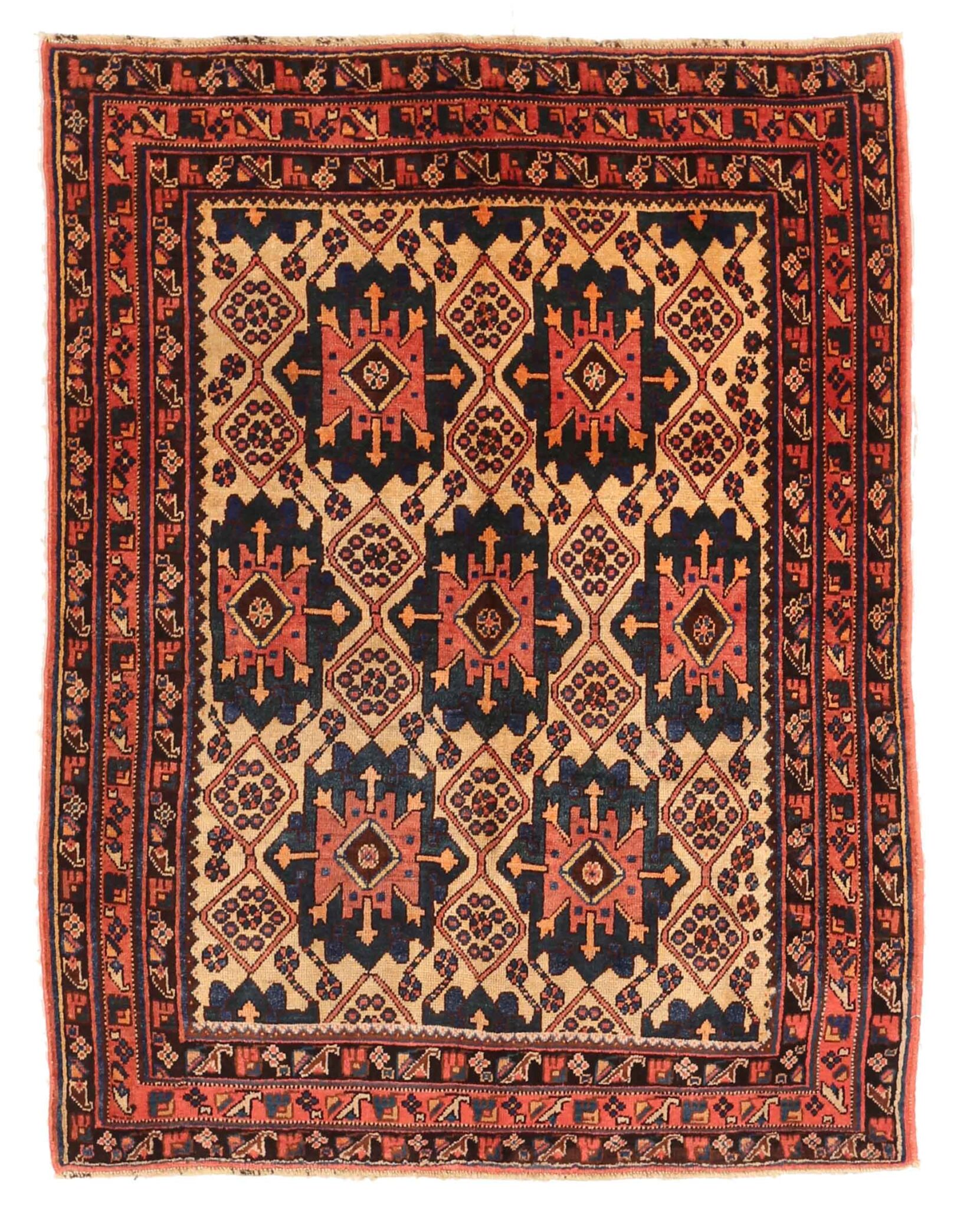 Thumbnail 11 for Antique Persian Sirjan Transitional Rug 11116
