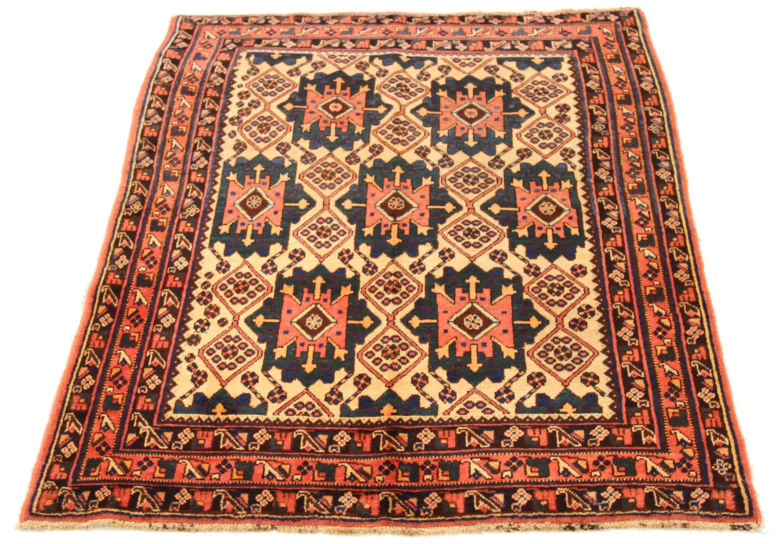 Thumbnail 6 for Antique Persian Sirjan Transitional Rug 11116