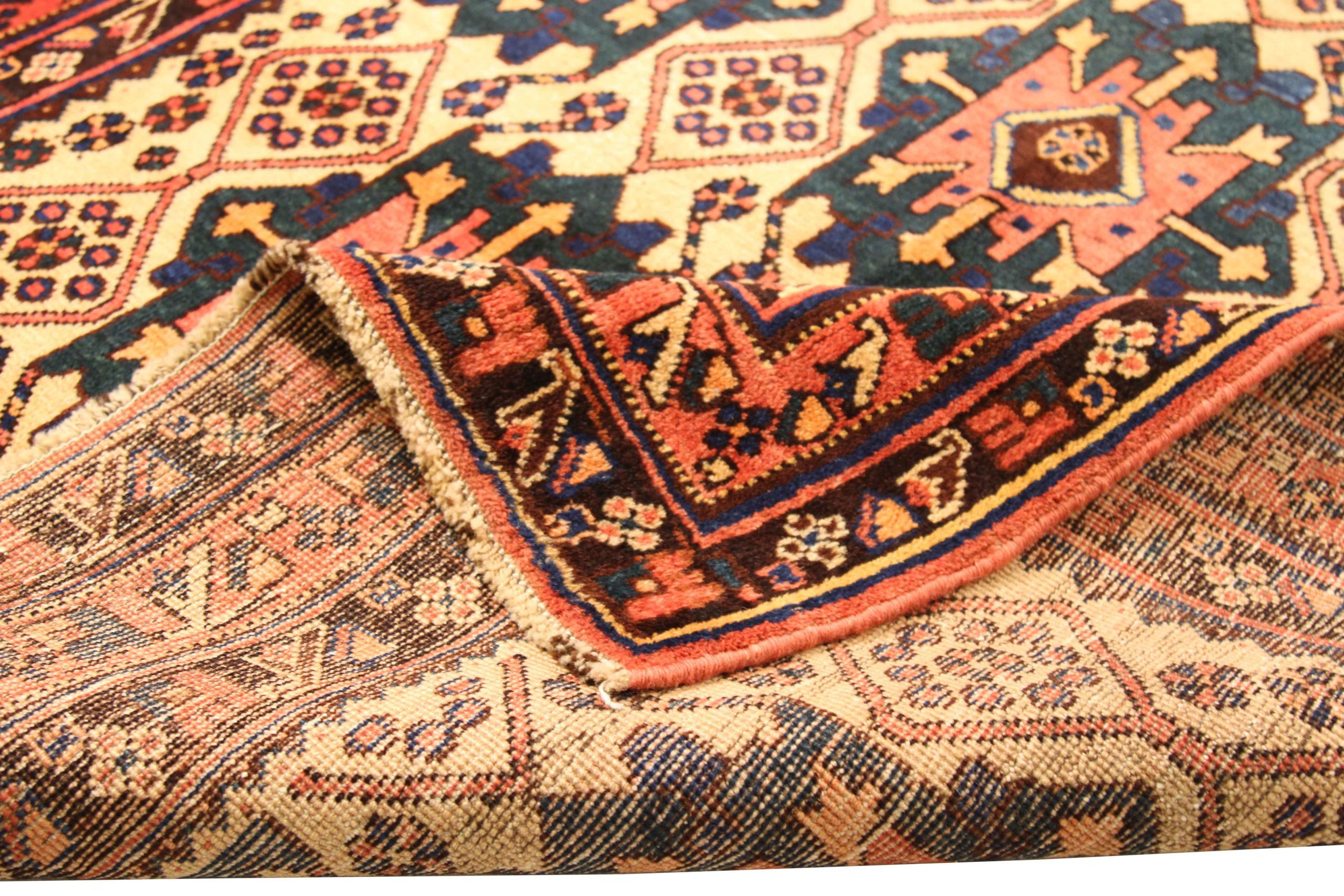 Thumbnail 8 for Antique Persian Sirjan Transitional Rug 11116