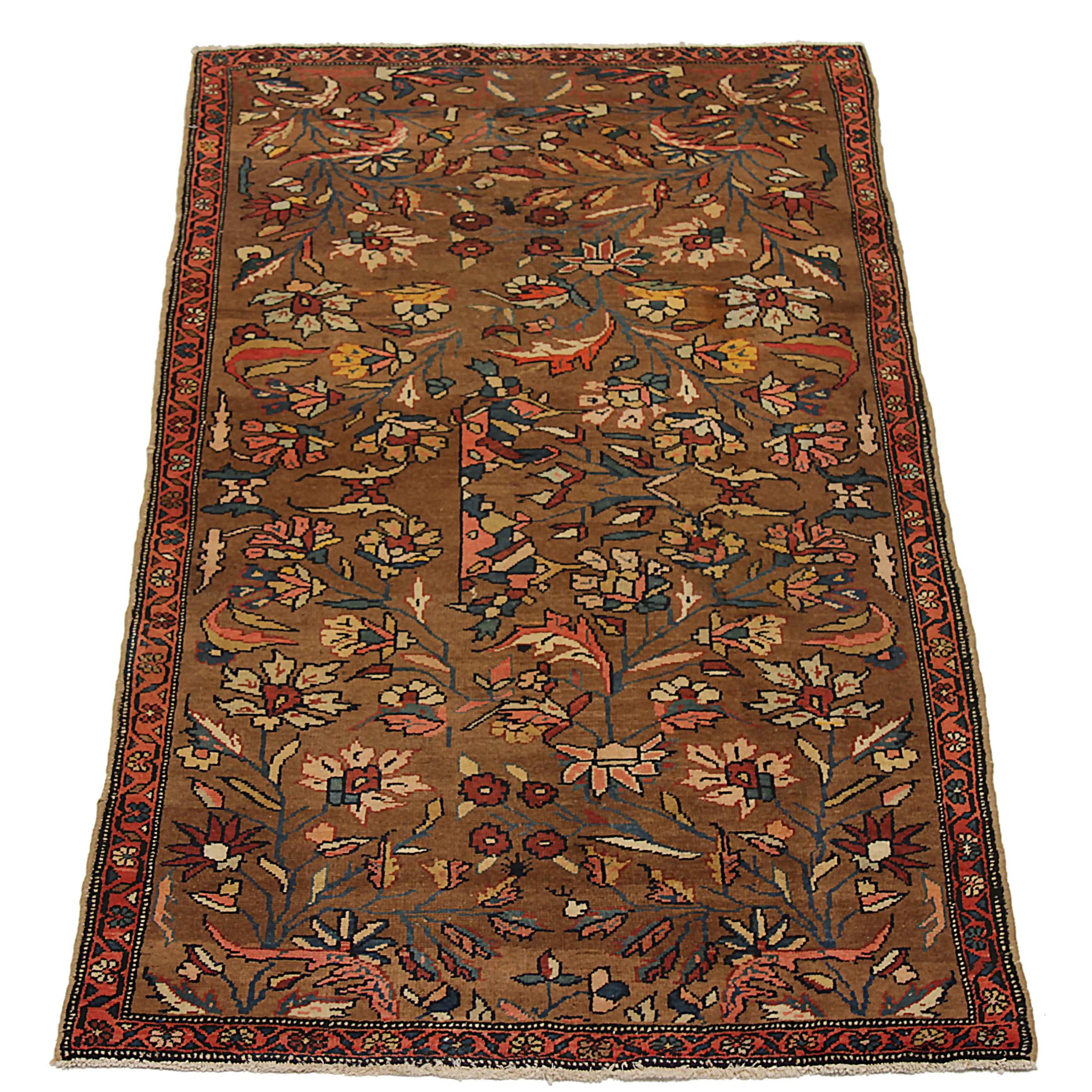 Thumbnail 8 for Antique Persian Hamadan Transitional Rug 11120