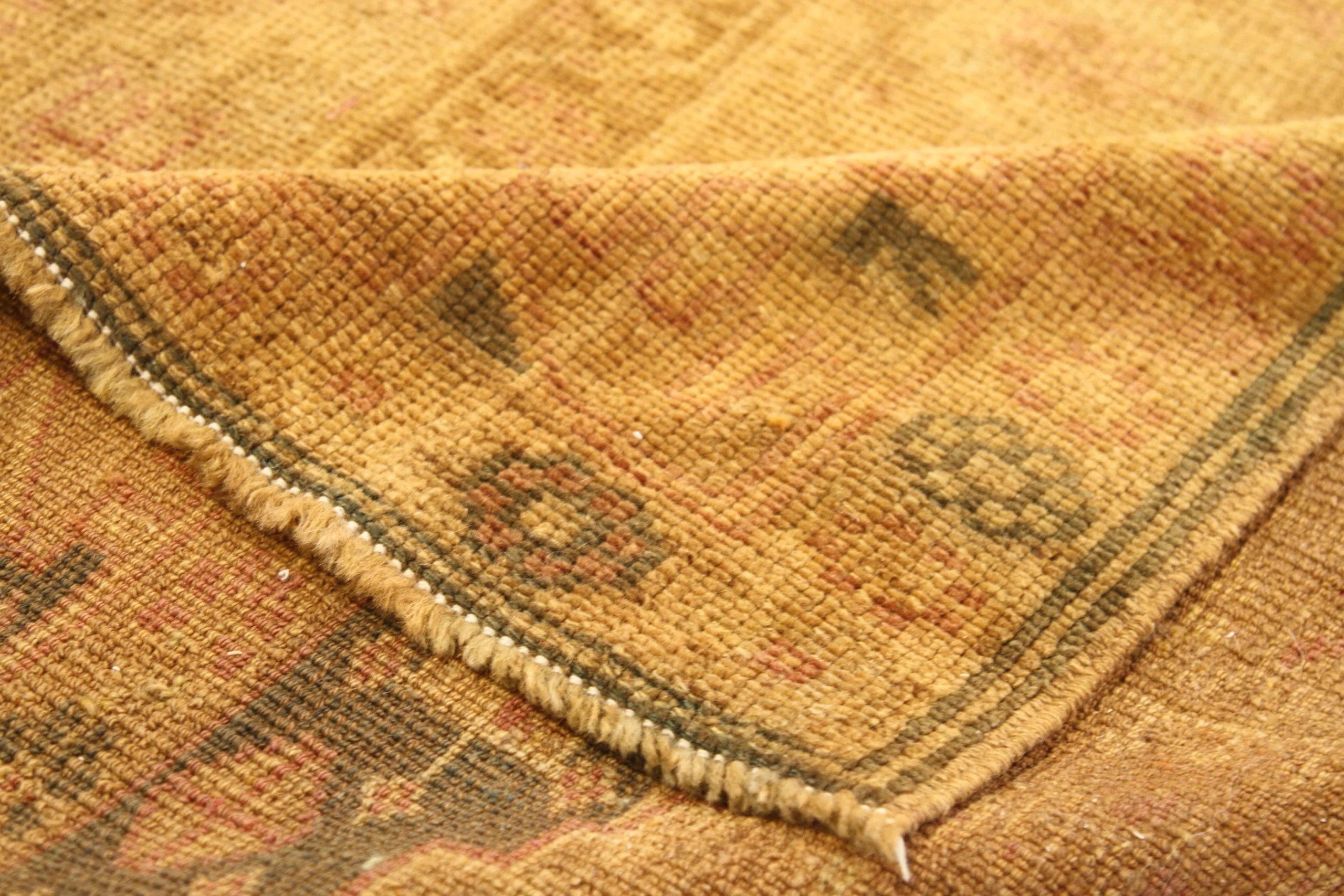 Thumbnail 3 for Antique Turkey Oushak Transitional Rug 11270