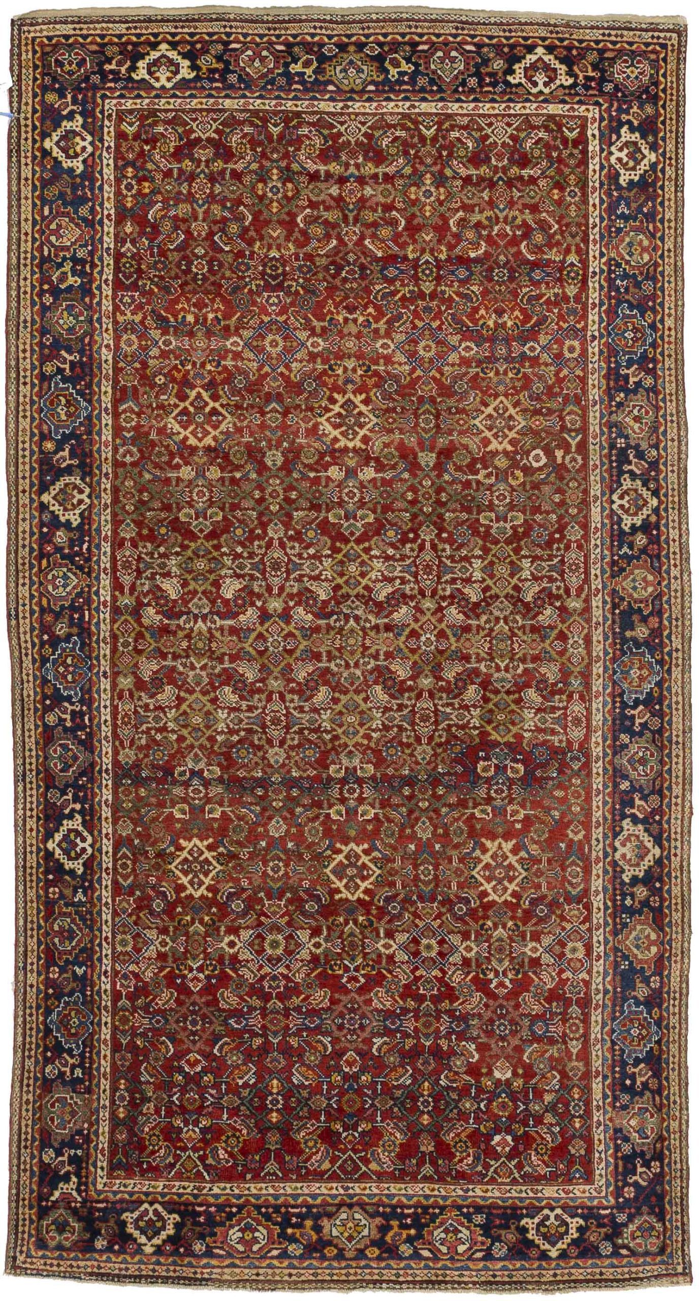 Thumbnail 9 for Antique Persian Sultanabad Traditional Rug 11307