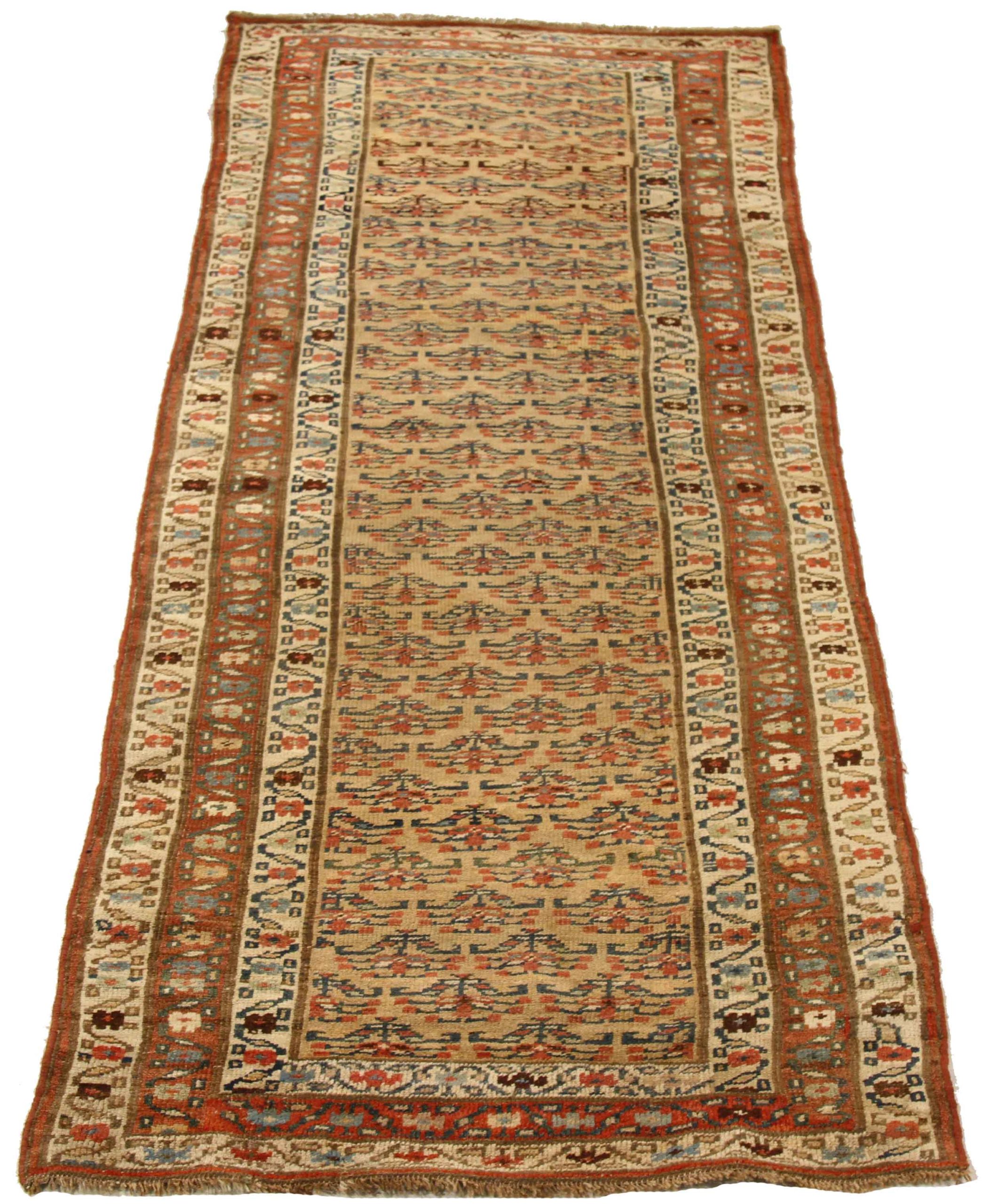 Thumbnail 3 for Antique Persian Bijar Traditional Rug 11438