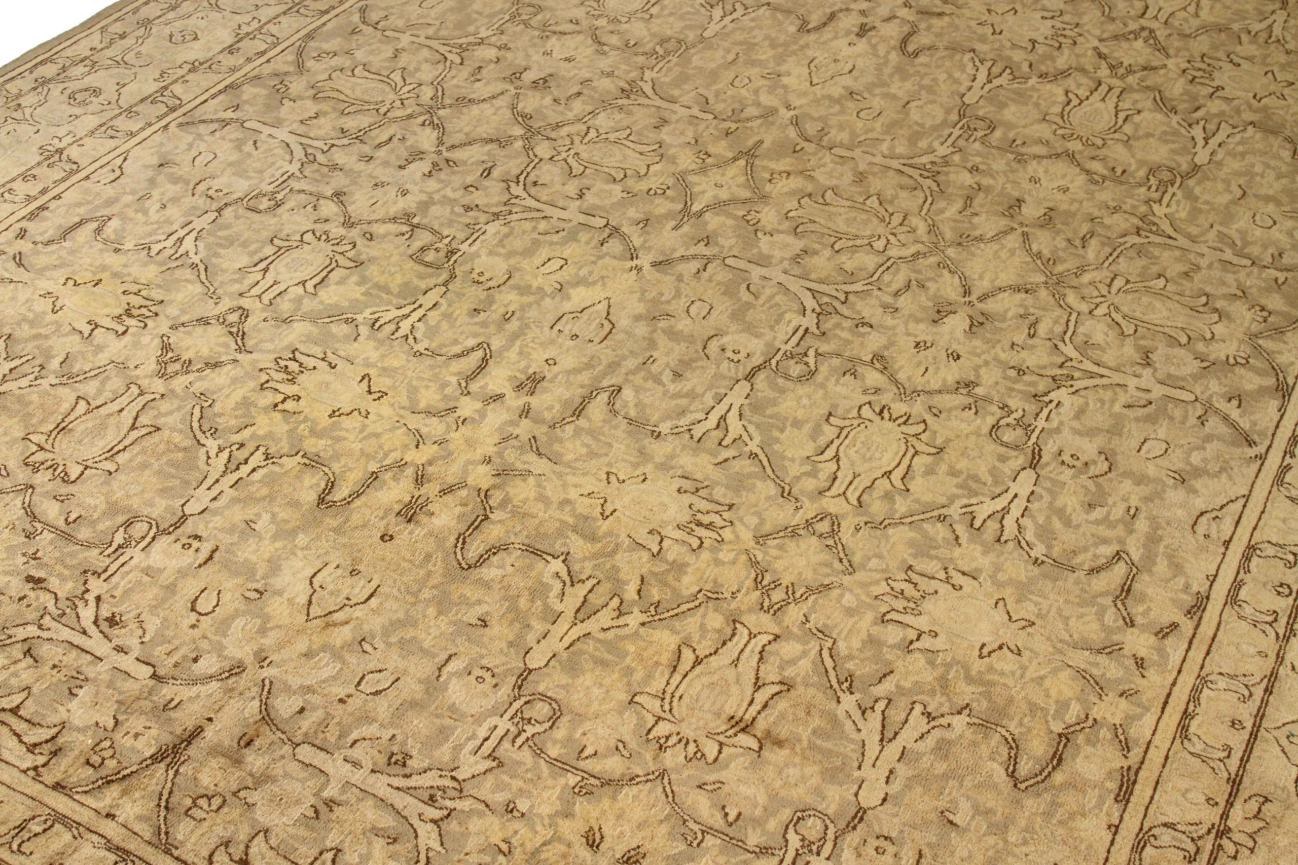 Thumbnail 6 for Antique Persian Kerman Transitional Rug 11507