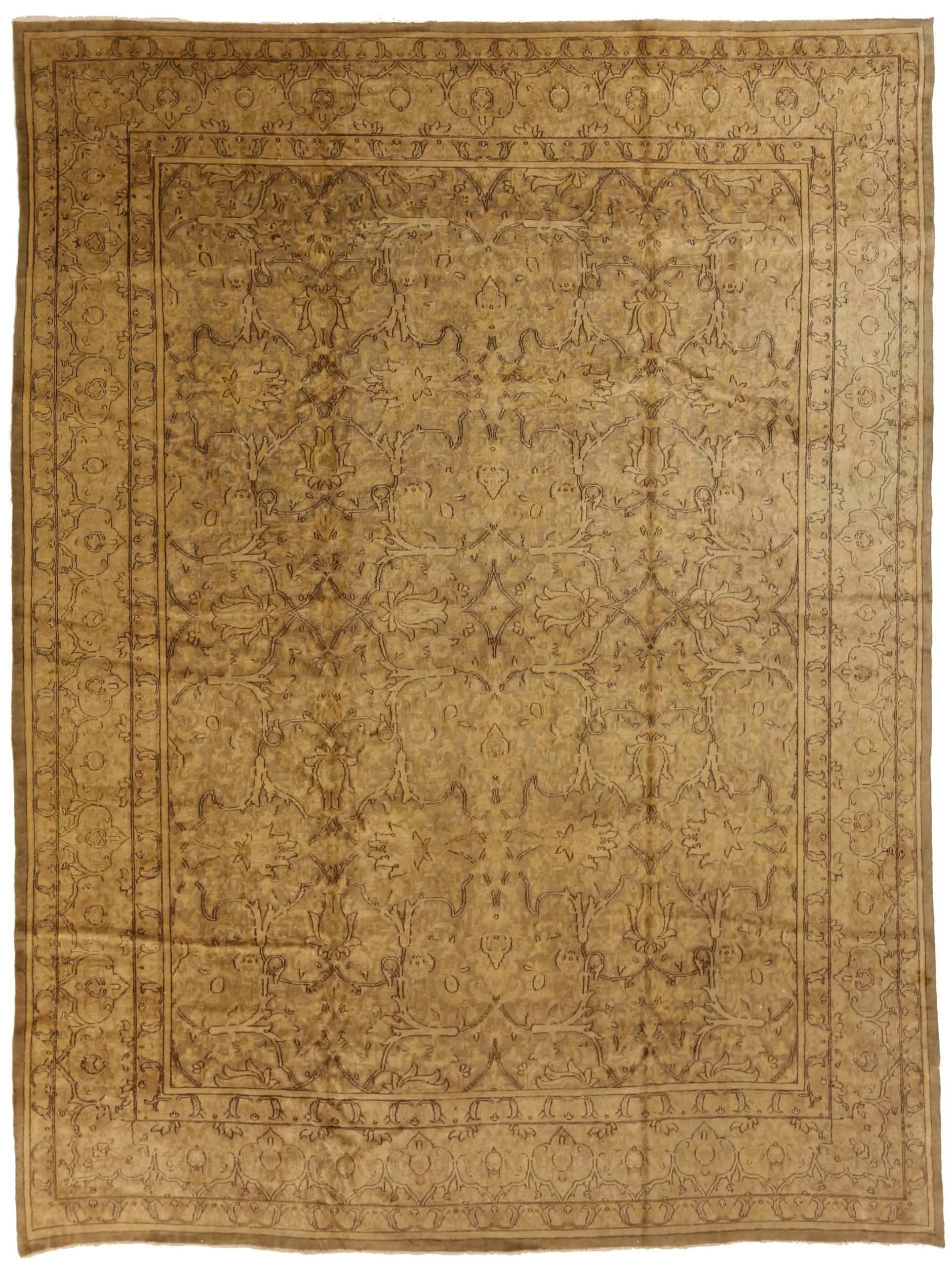 Thumbnail 7 for Antique Persian Kerman Transitional Rug 11519