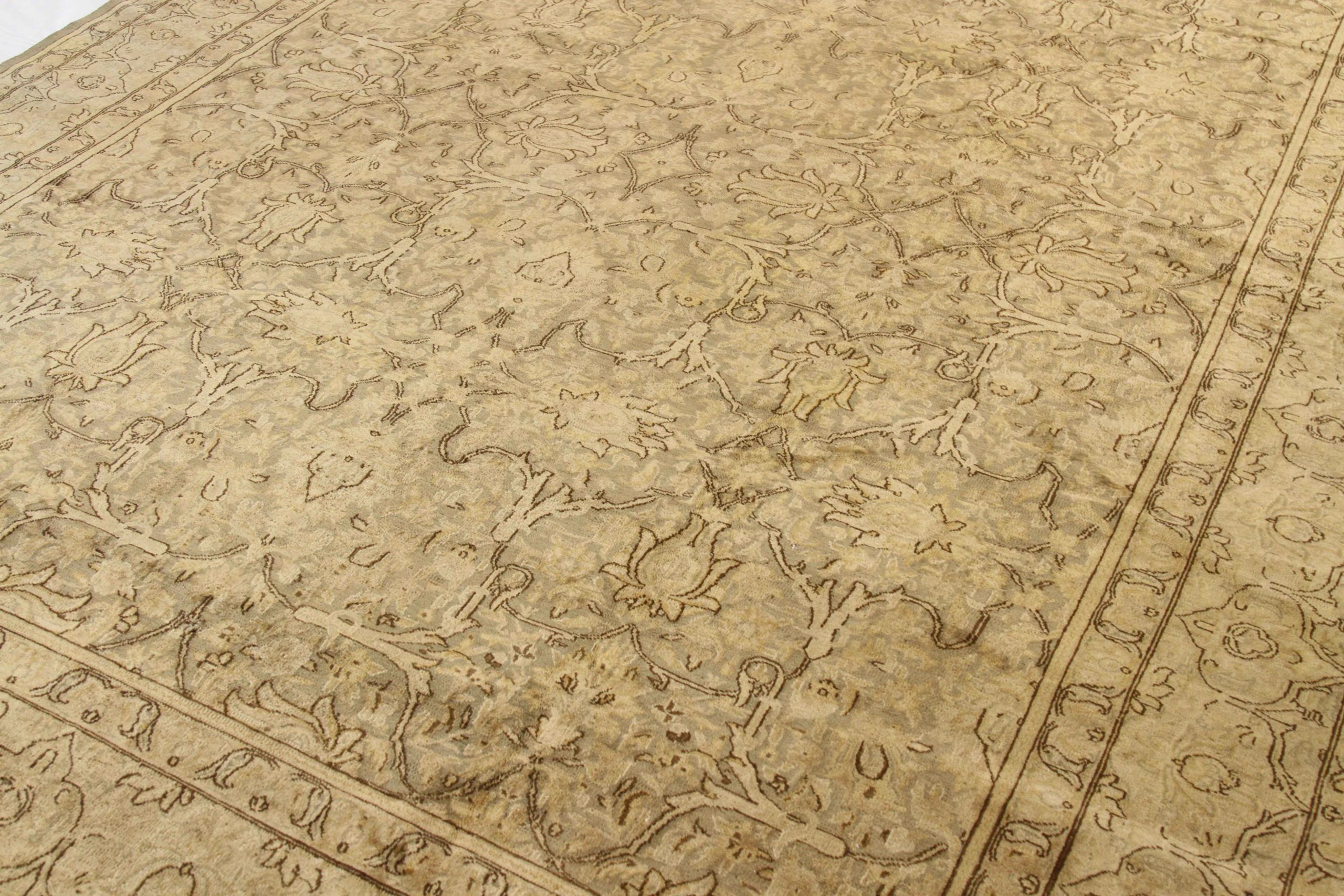 Thumbnail 8 for Antique Persian Kerman Transitional Rug 11519