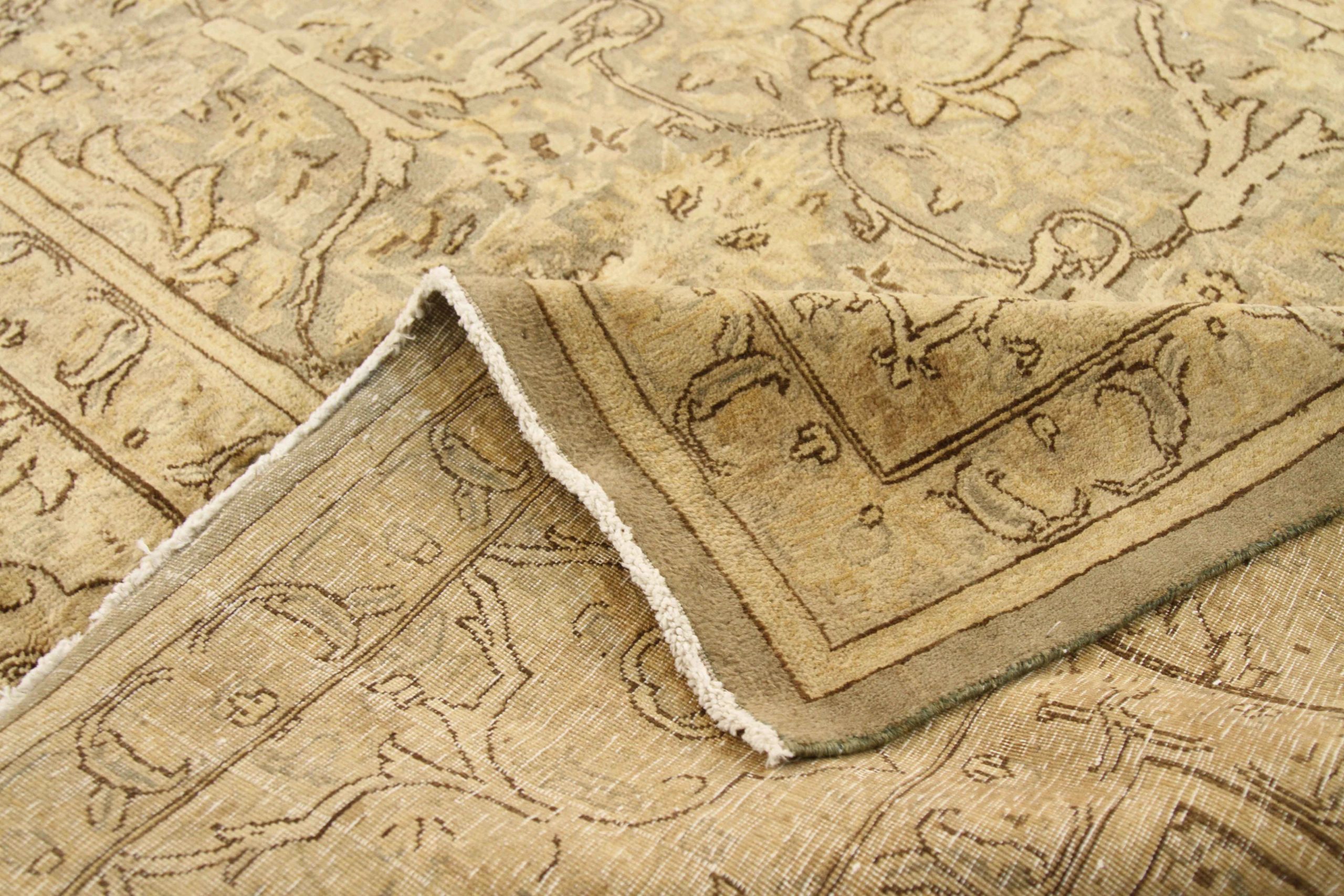 Thumbnail 13 for Antique Persian Kerman Transitional Rug 11519