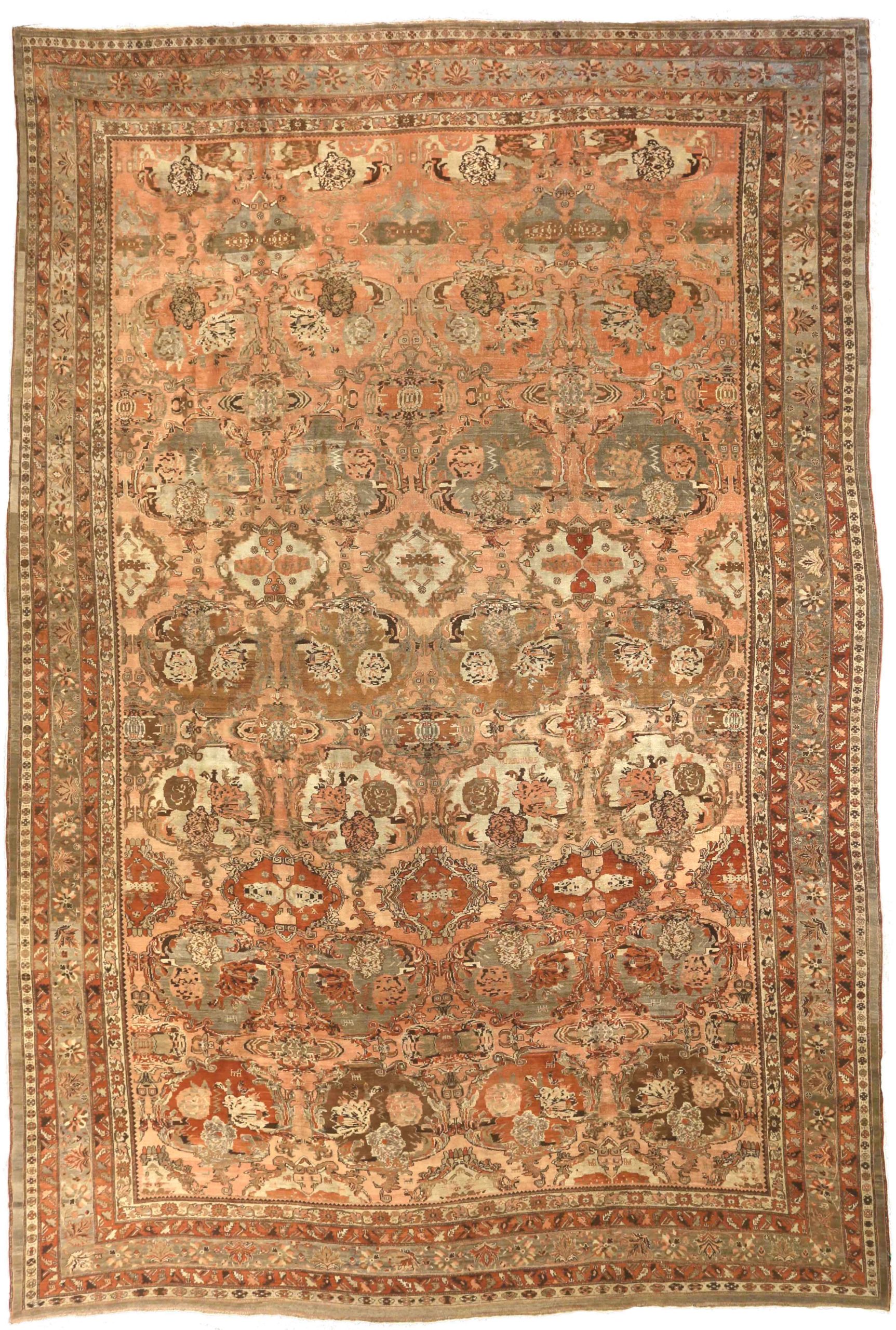 Thumbnail 9 for Antique Persian Bijar Transitional Rug 11735