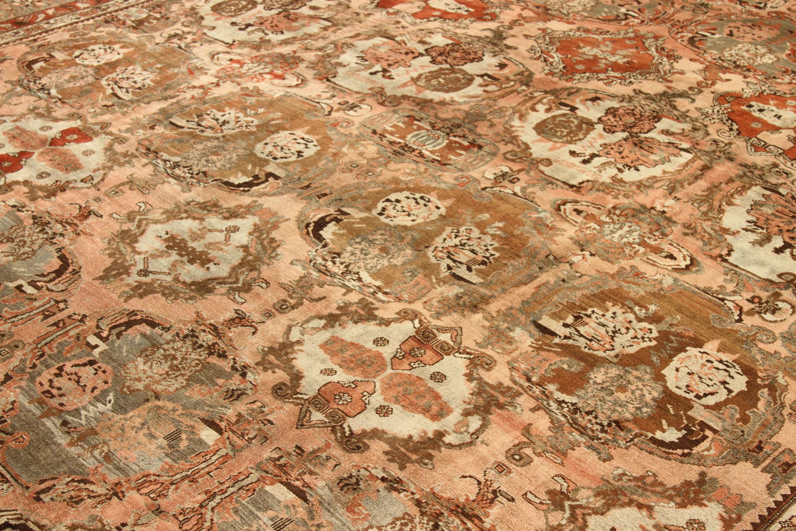 Thumbnail 11 for Antique Persian Bijar Transitional Rug 11735