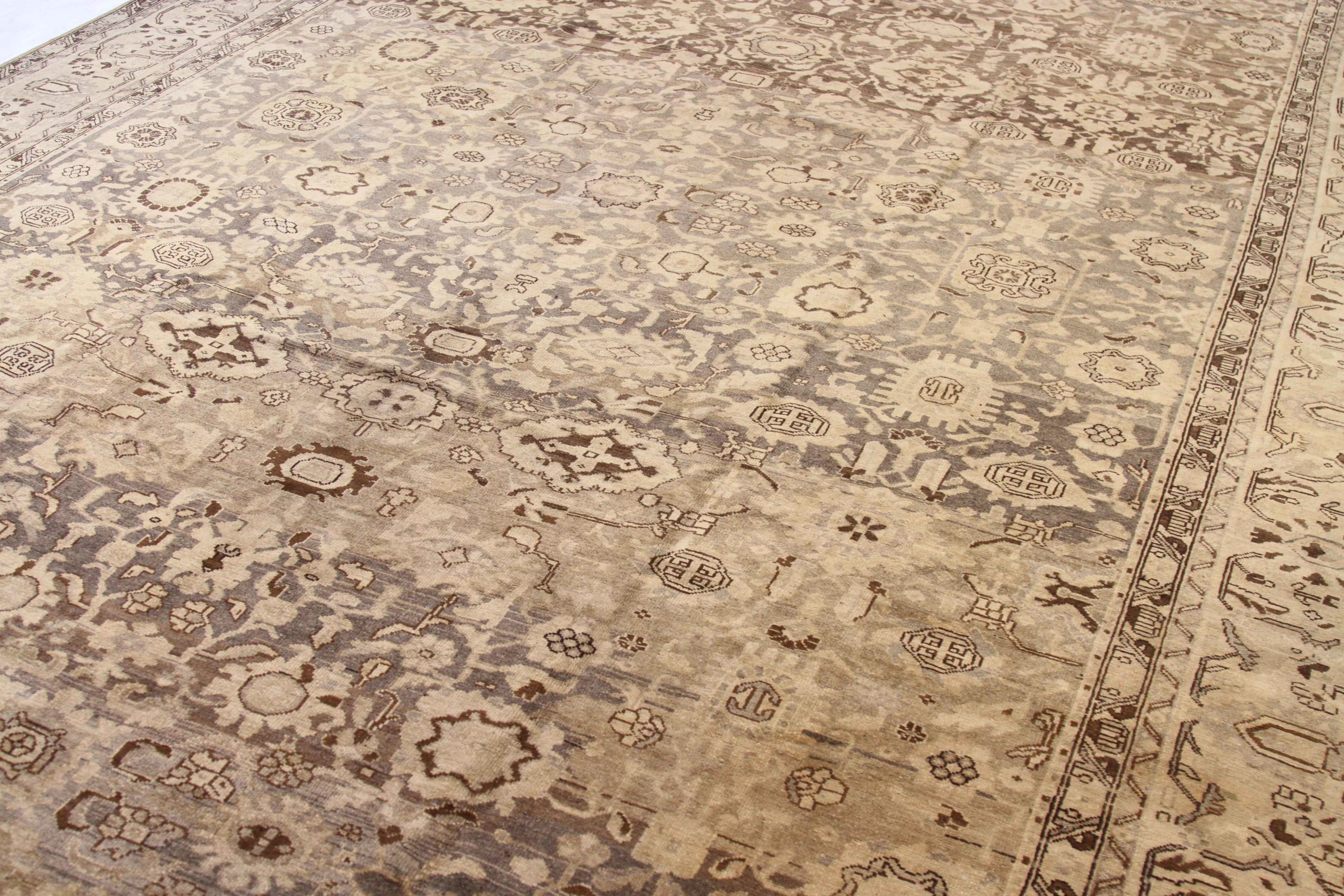 Thumbnail 8 for Antique Persian Malayer Transitional Rug 11789