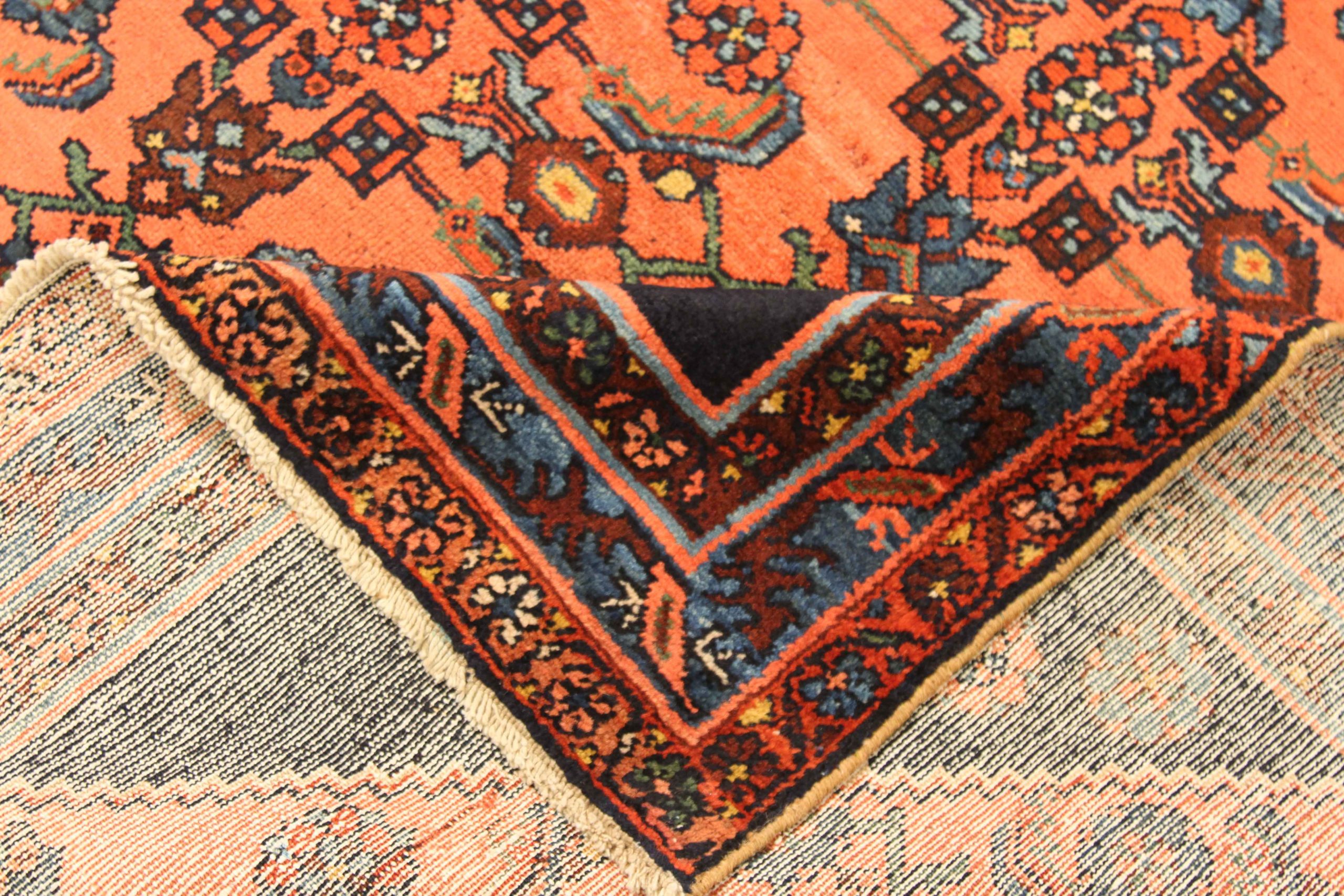Thumbnail 3 for Antique Persian Hamadan Traditional Rug 12080