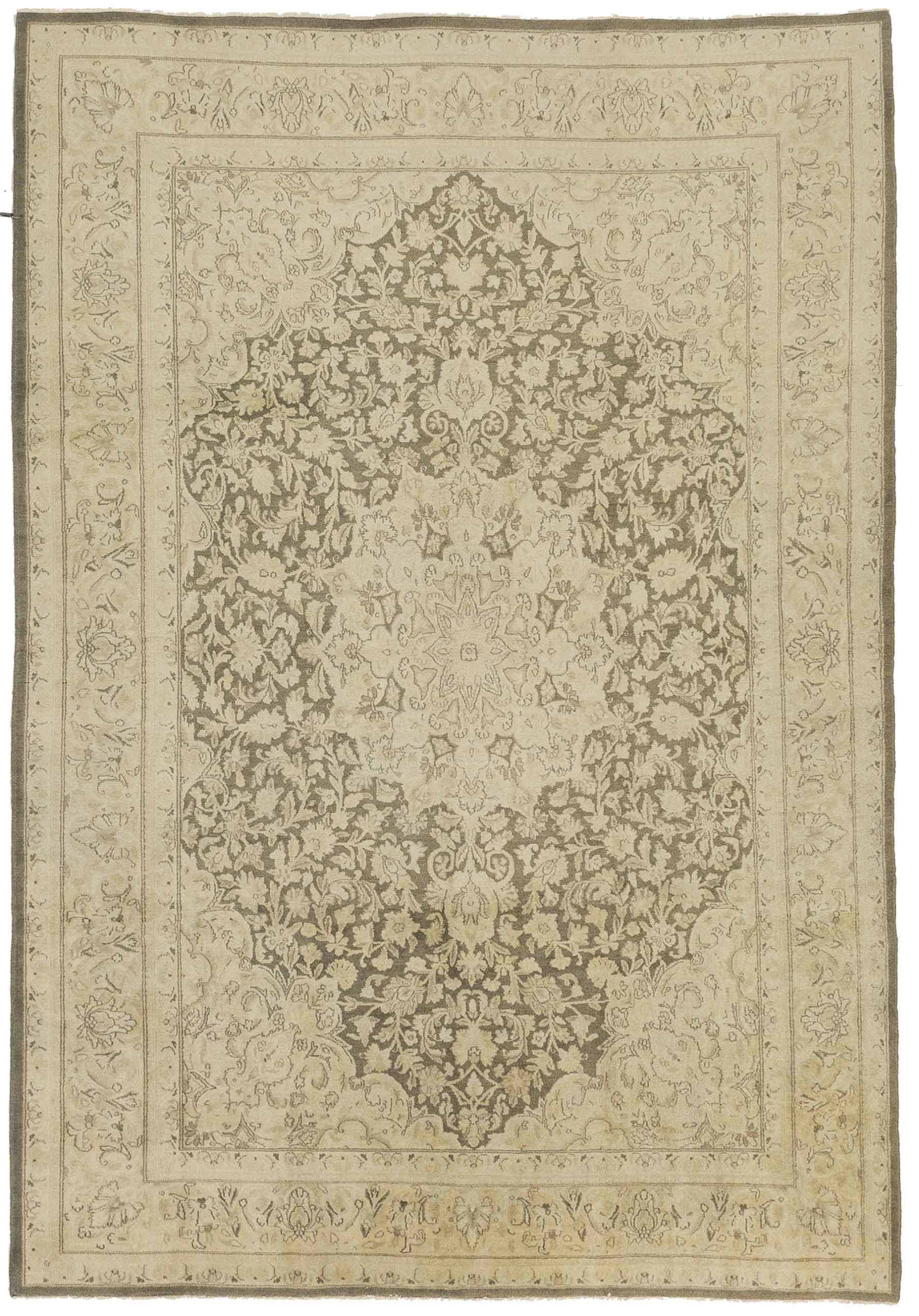 Thumbnail 8 for Antique Persian Kerman Transitional Rug 12725