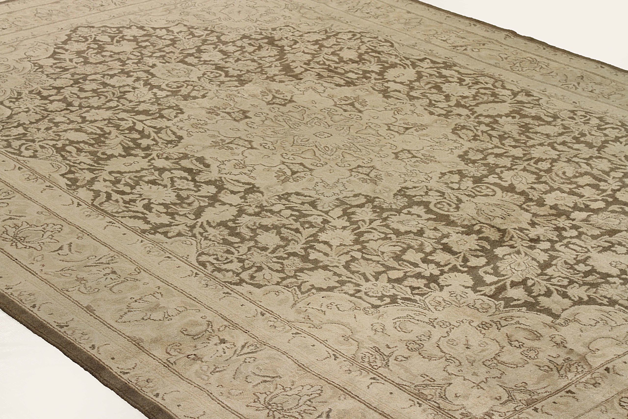 Thumbnail 3 for Antique Persian Kerman Transitional Rug 12725