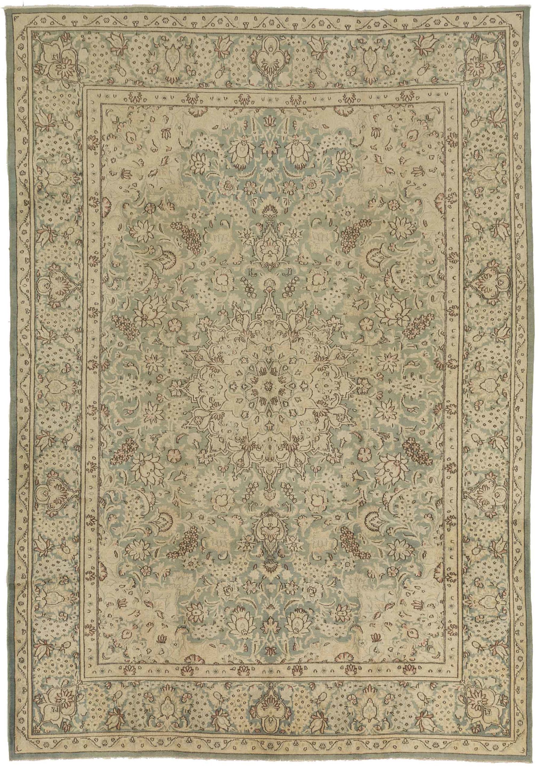 Thumbnail 9 for Antique Persian Kerman Transitional Rug 13015