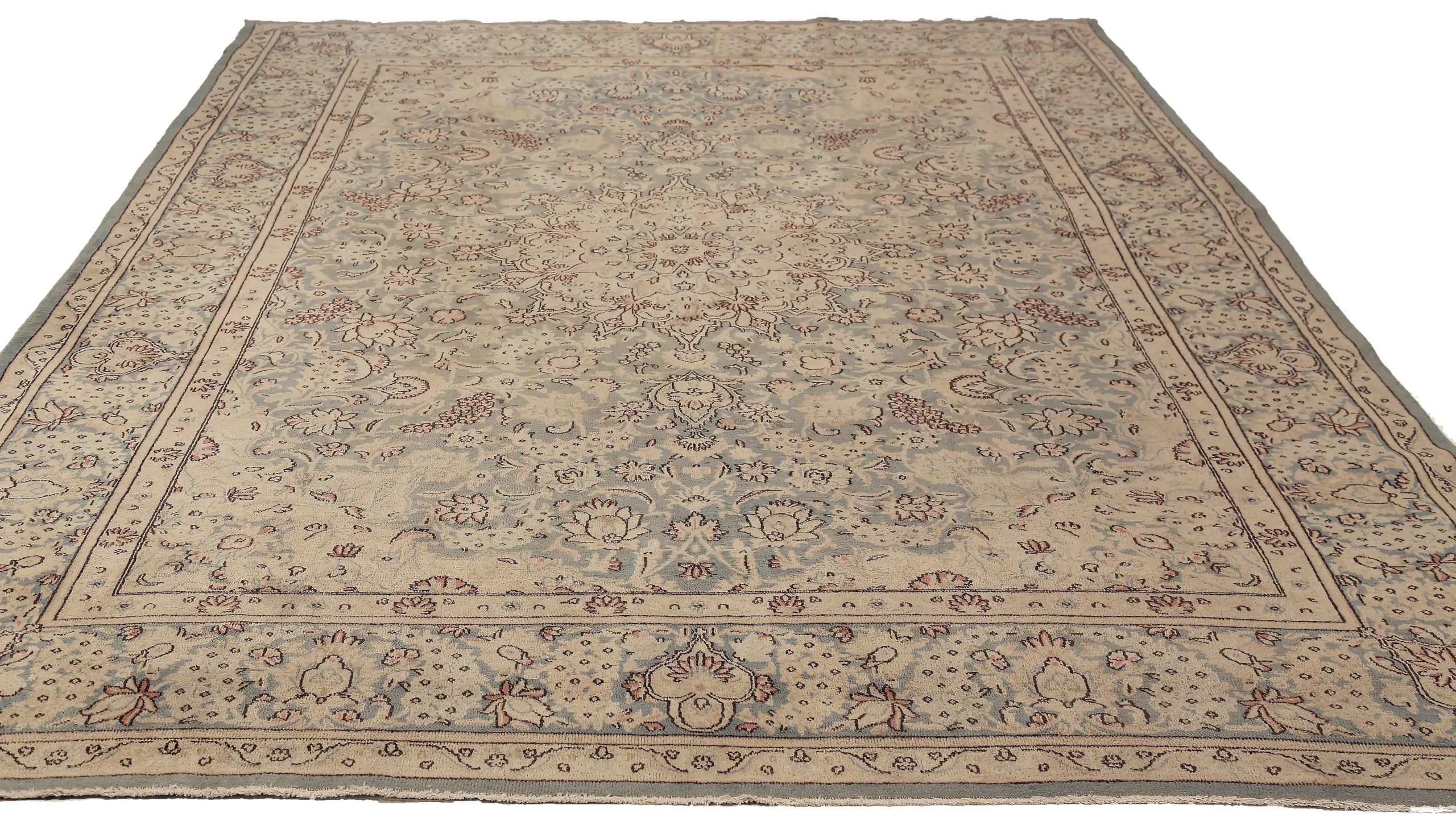 Thumbnail 13 for Antique Persian Kerman Transitional Rug 13015