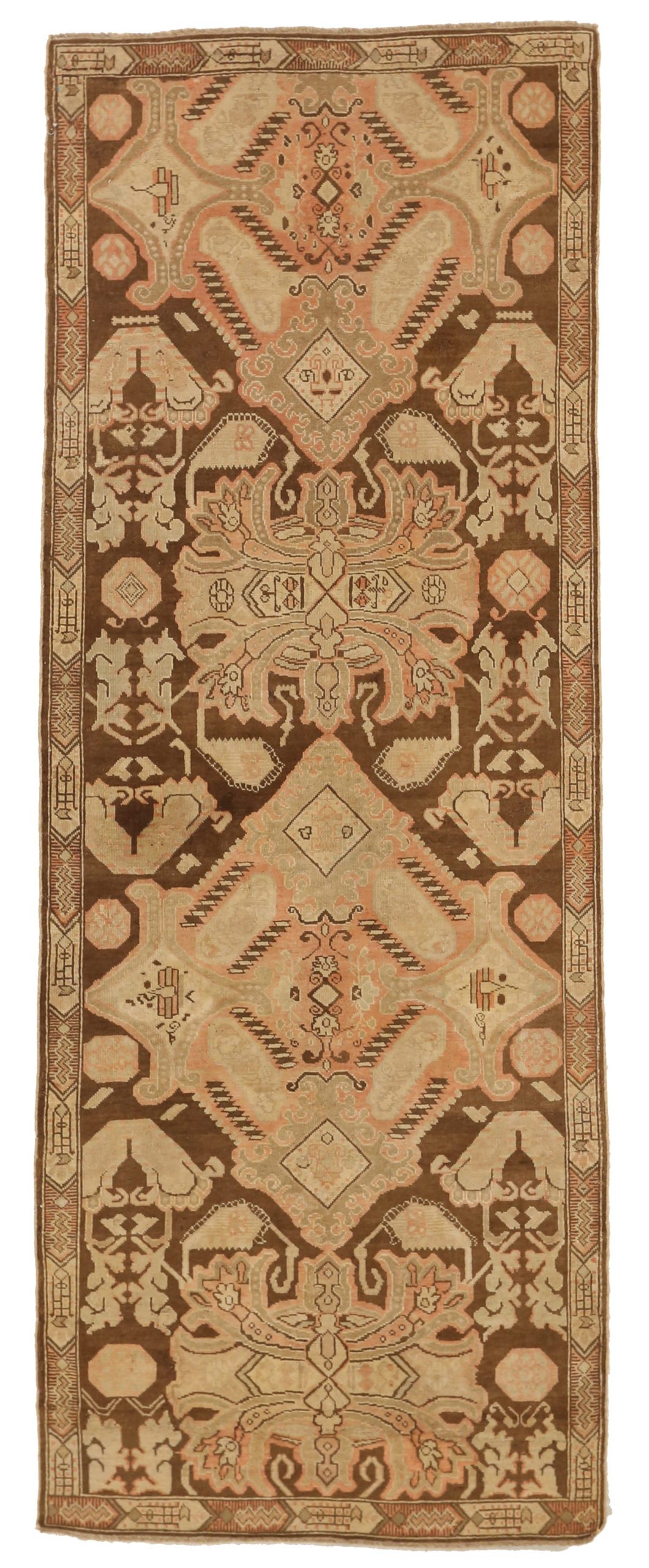 Thumbnail 14 for Antique Persian Karabagh Transitional Rug 13026
