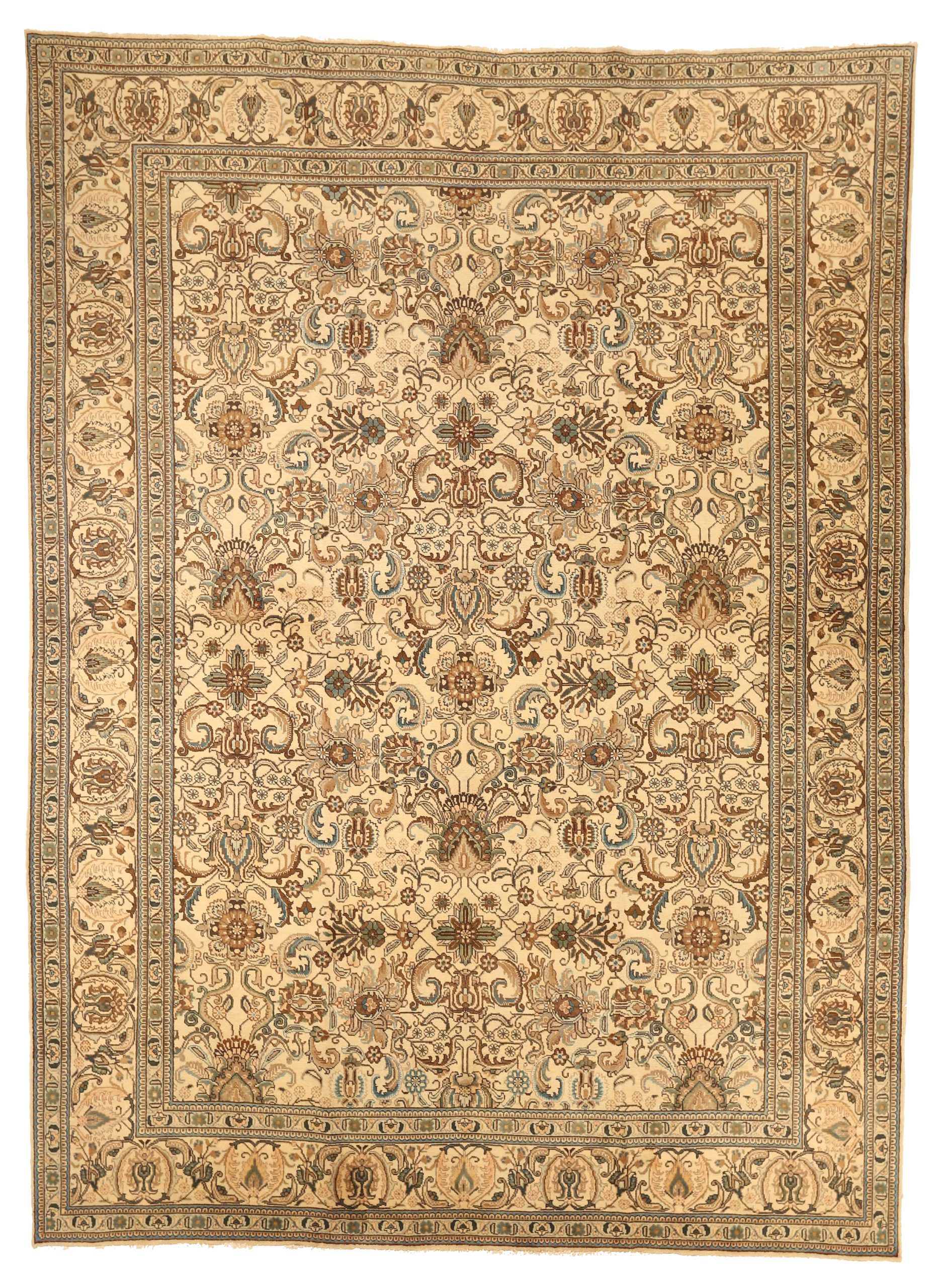 Thumbnail 11 for Antique Persian Tabriz Transitional Rug 13115