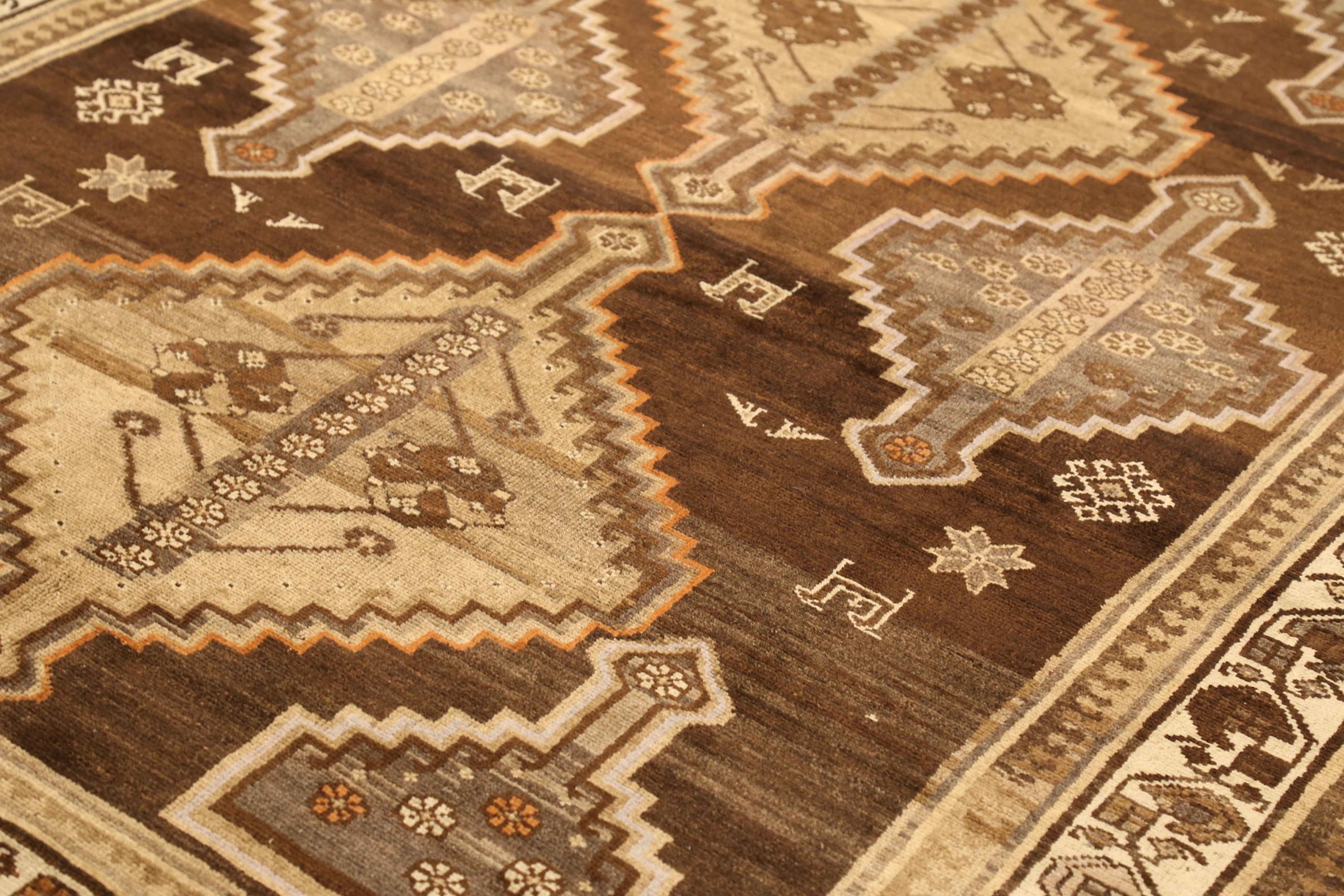 Thumbnail 13 for Antique Persian Malayer Transitional Rug 13313