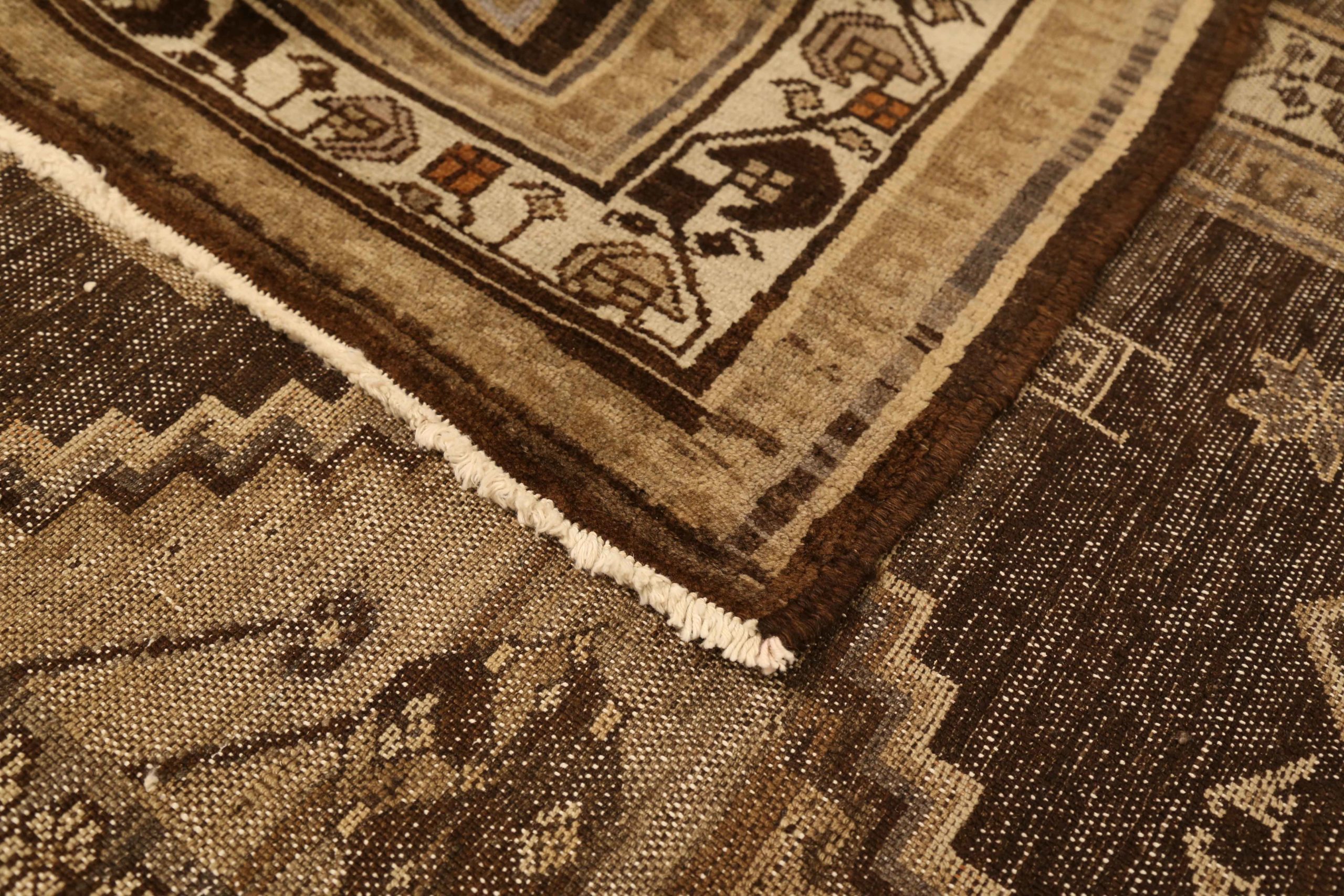 Thumbnail 5 for Antique Persian Malayer Transitional Rug 13313