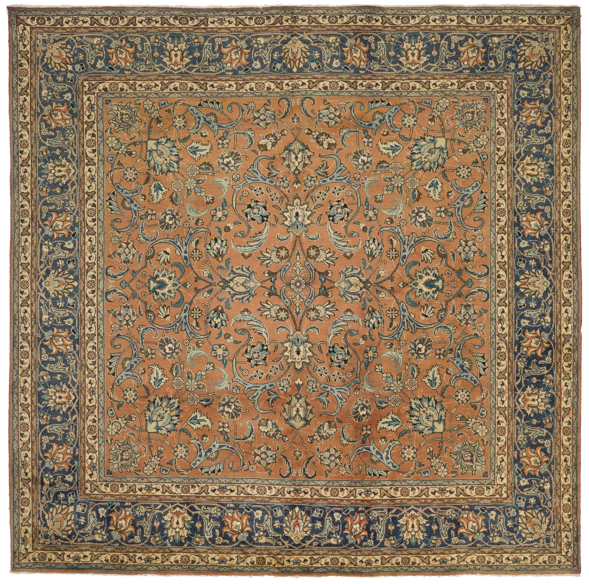 Thumbnail 2 for Antique Persian Tabriz Transitional Rug 13375