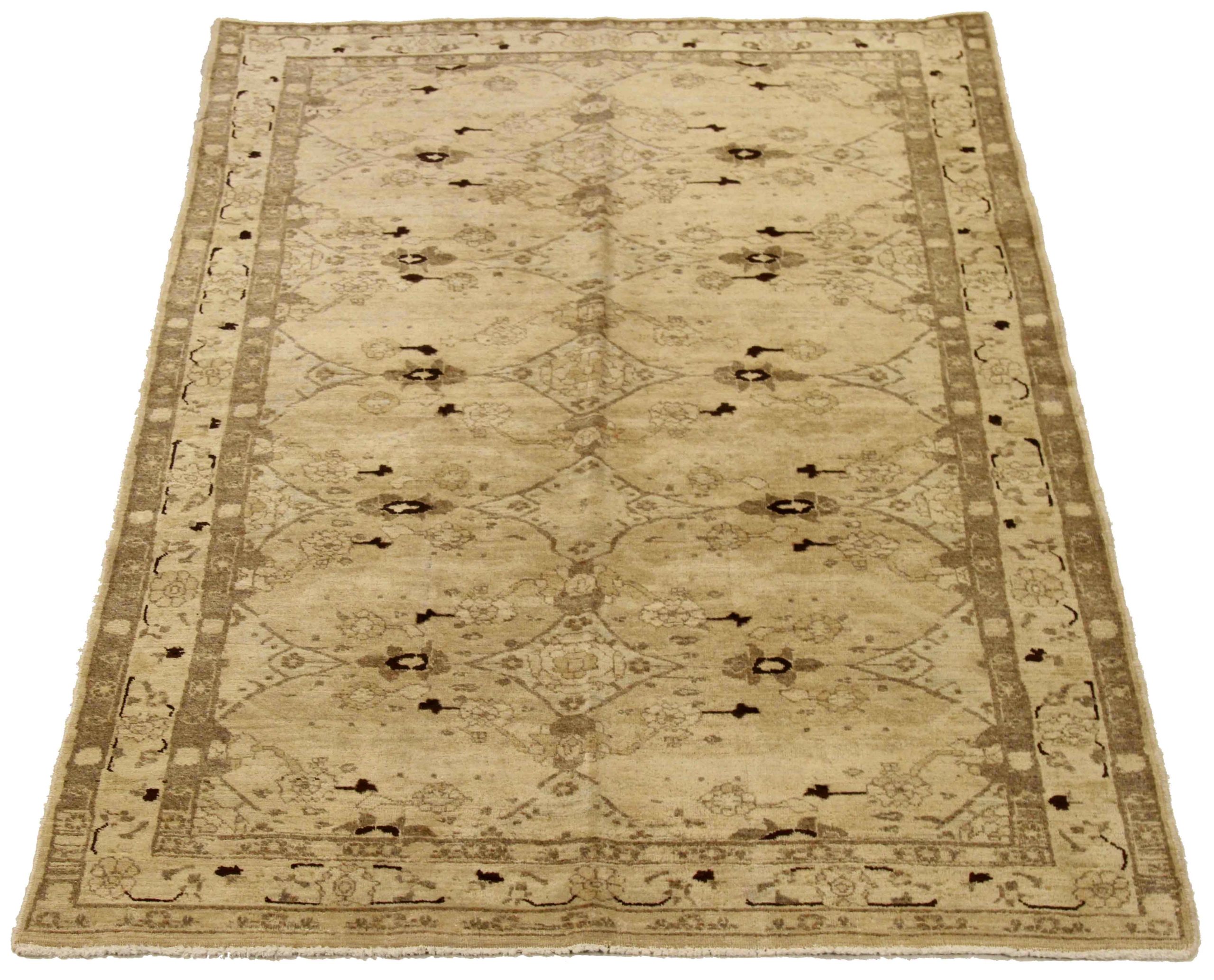 Thumbnail 6 for Antique Persian Tabriz Transitional Rug 13395