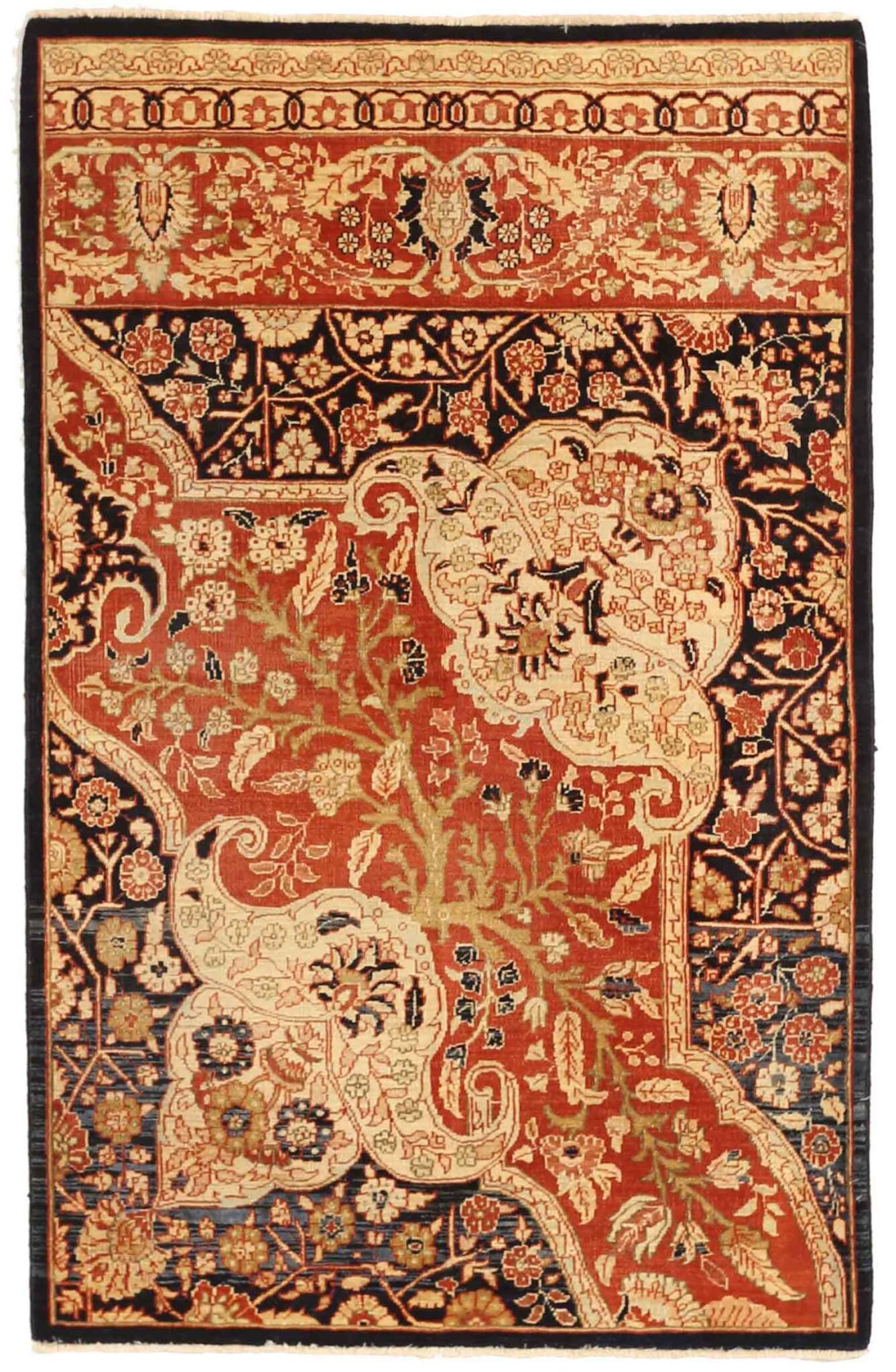 Thumbnail 11 for Turkey Farahan Transitional Rug 13637