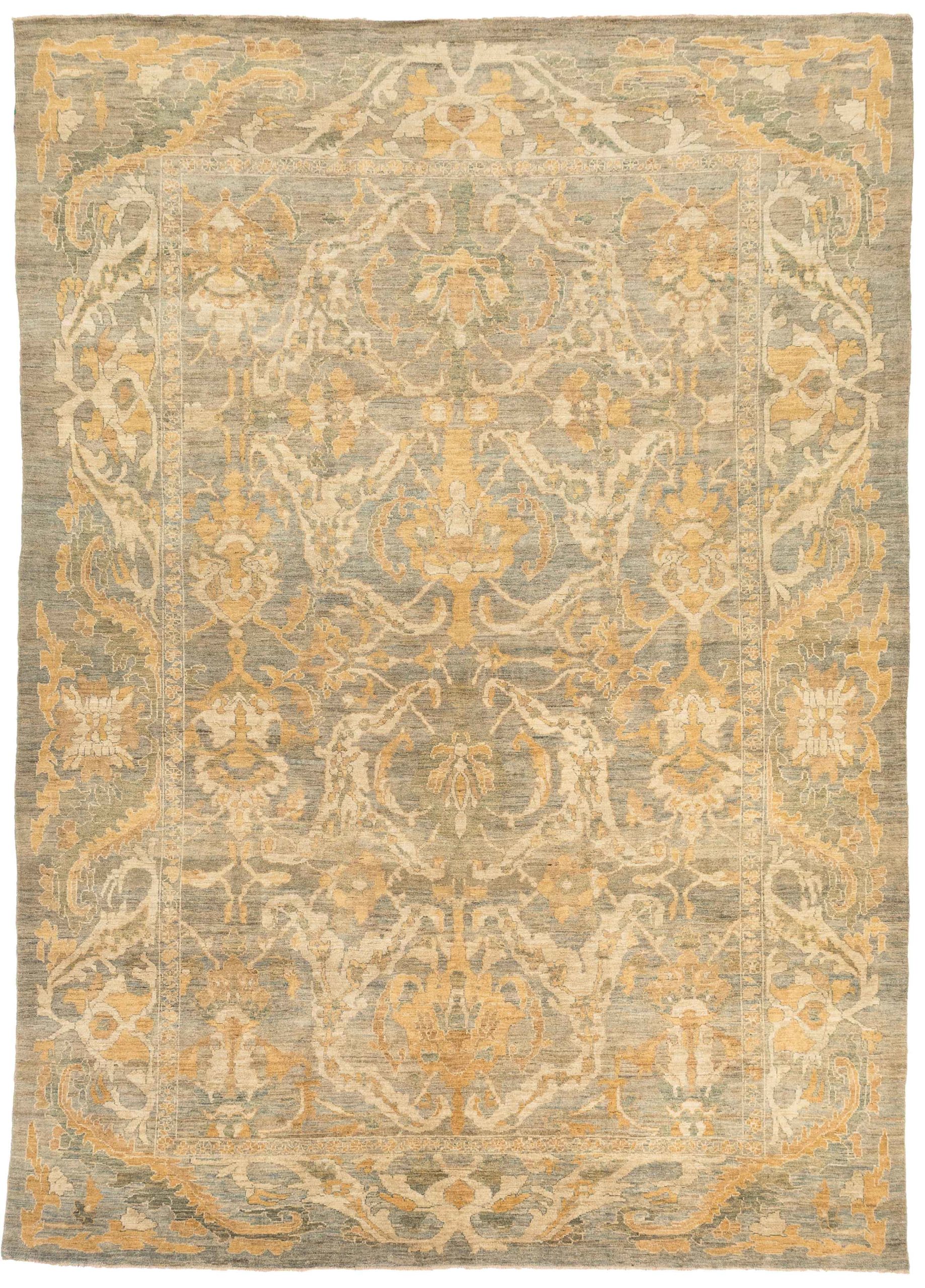 Thumbnail 3 for Turkey Sultanabad Transitional Rug 13730