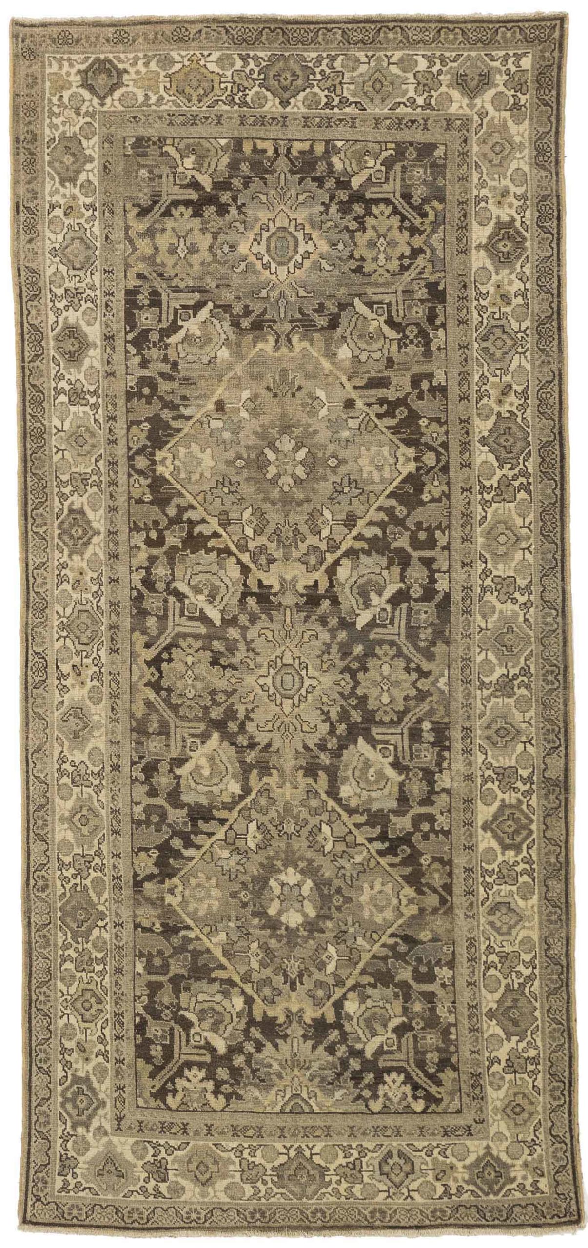 Thumbnail 13 for Antique Persian Mahal Transitional Rug 13776
