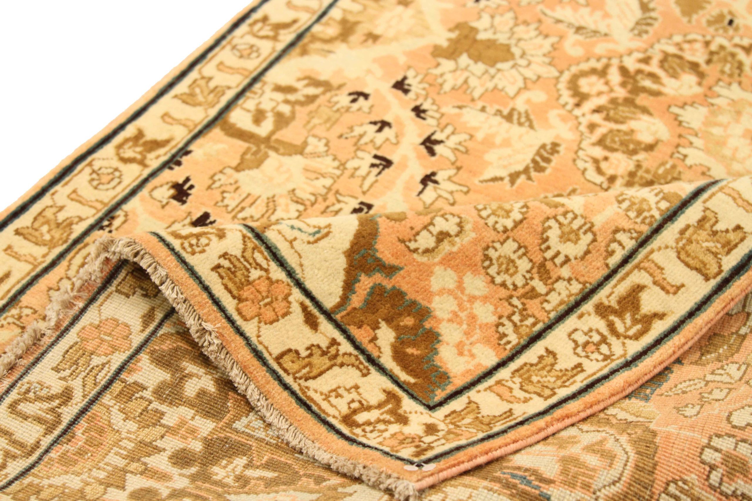 Thumbnail 8 for Turkey Tabriz Transitional Rug 13818