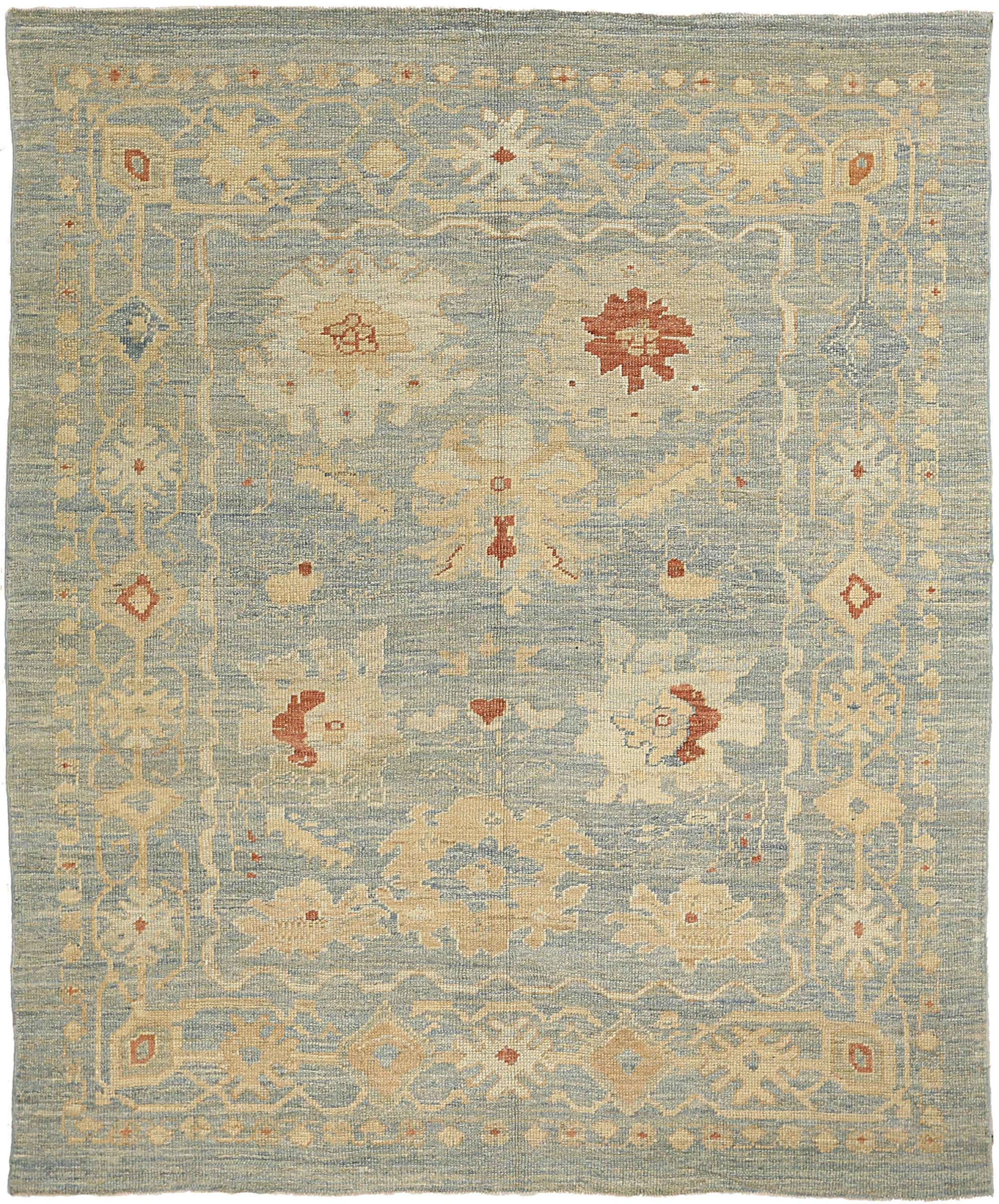 Thumbnail 3 for Turkey Oushak Transitional Rug 13858