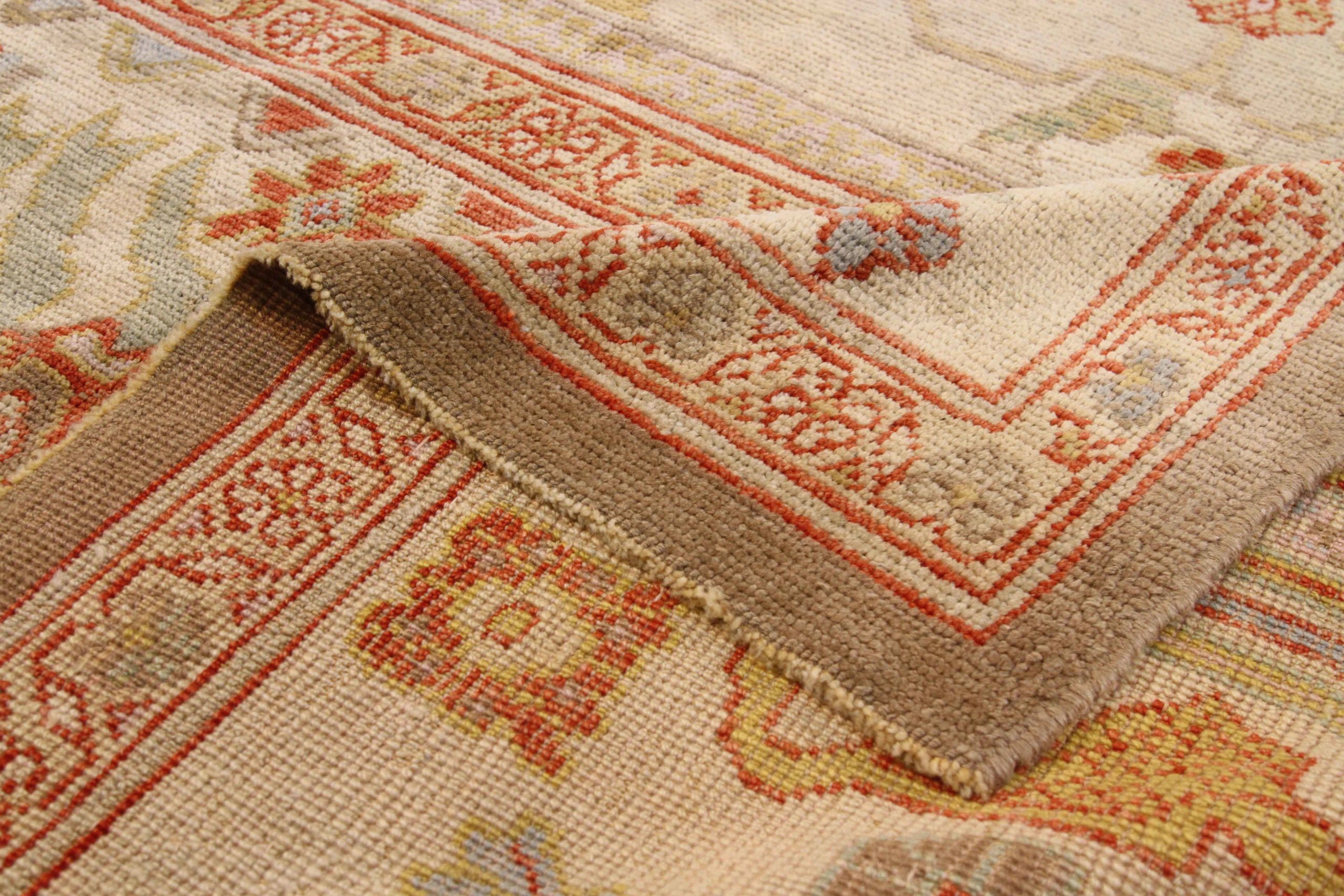 Thumbnail 8 for Persian Oushak Transitional Rug 13868