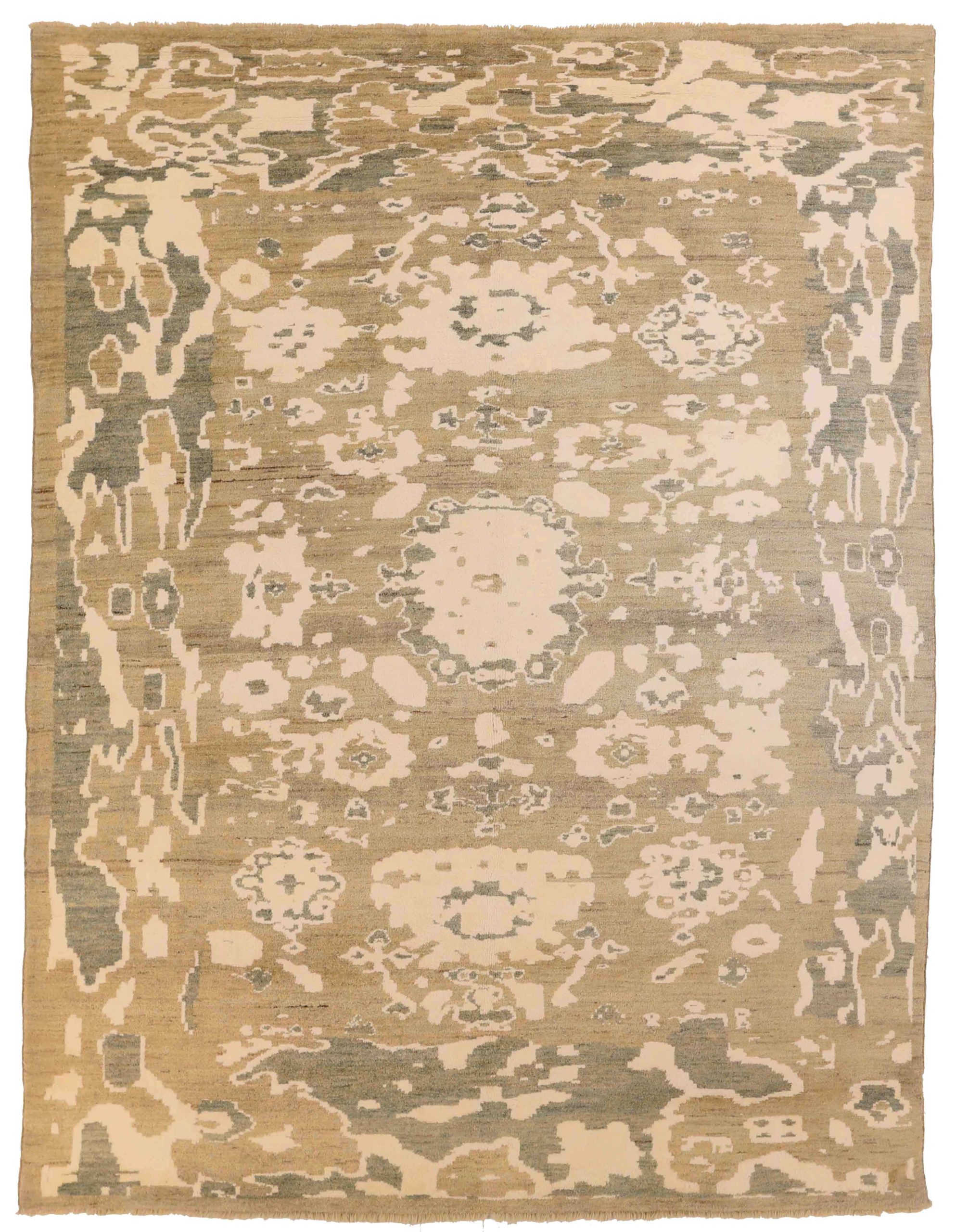 Thumbnail 3 for Persian Oushak Transitional Rug 13940