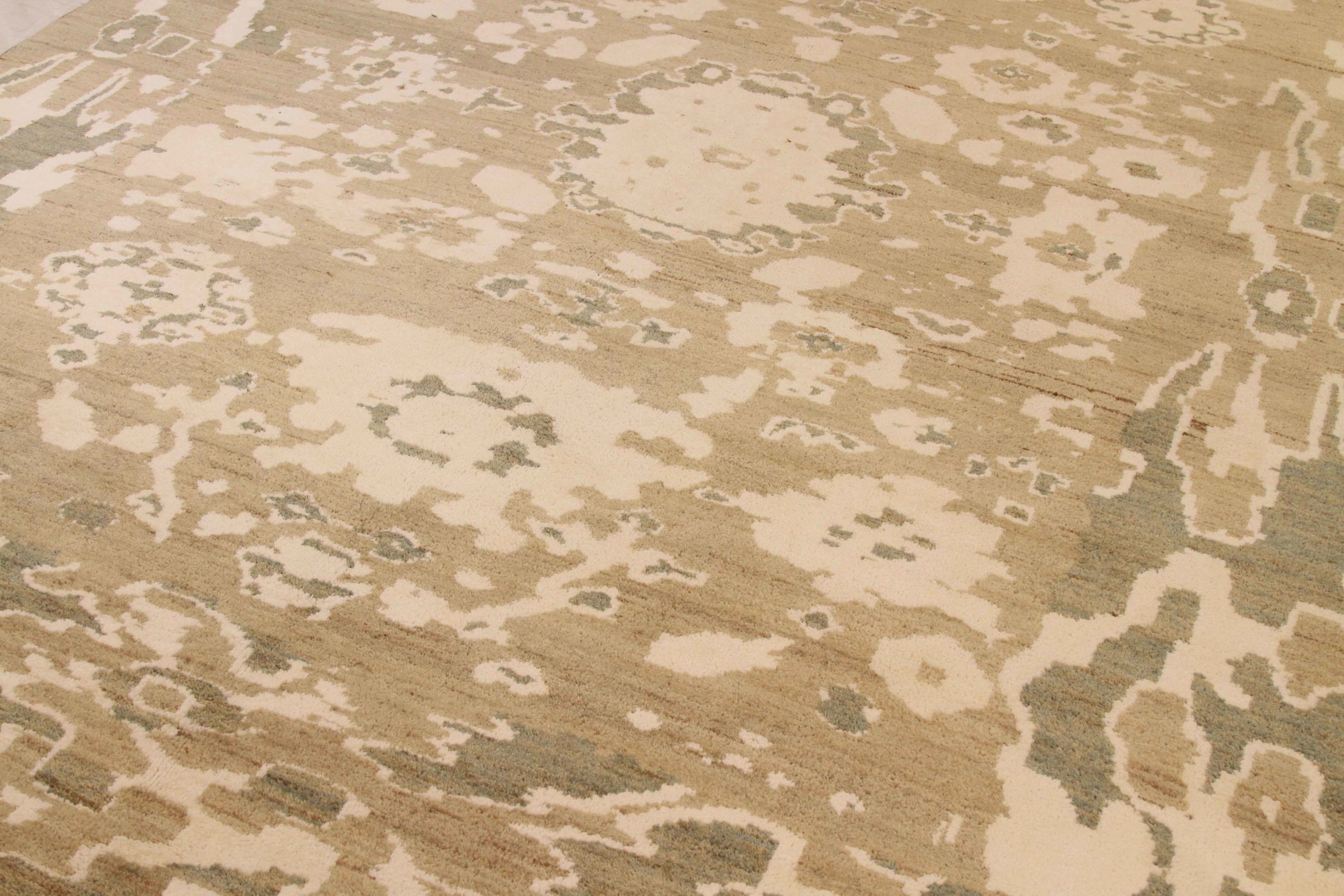 Thumbnail 8 for Persian Oushak Transitional Rug 13940