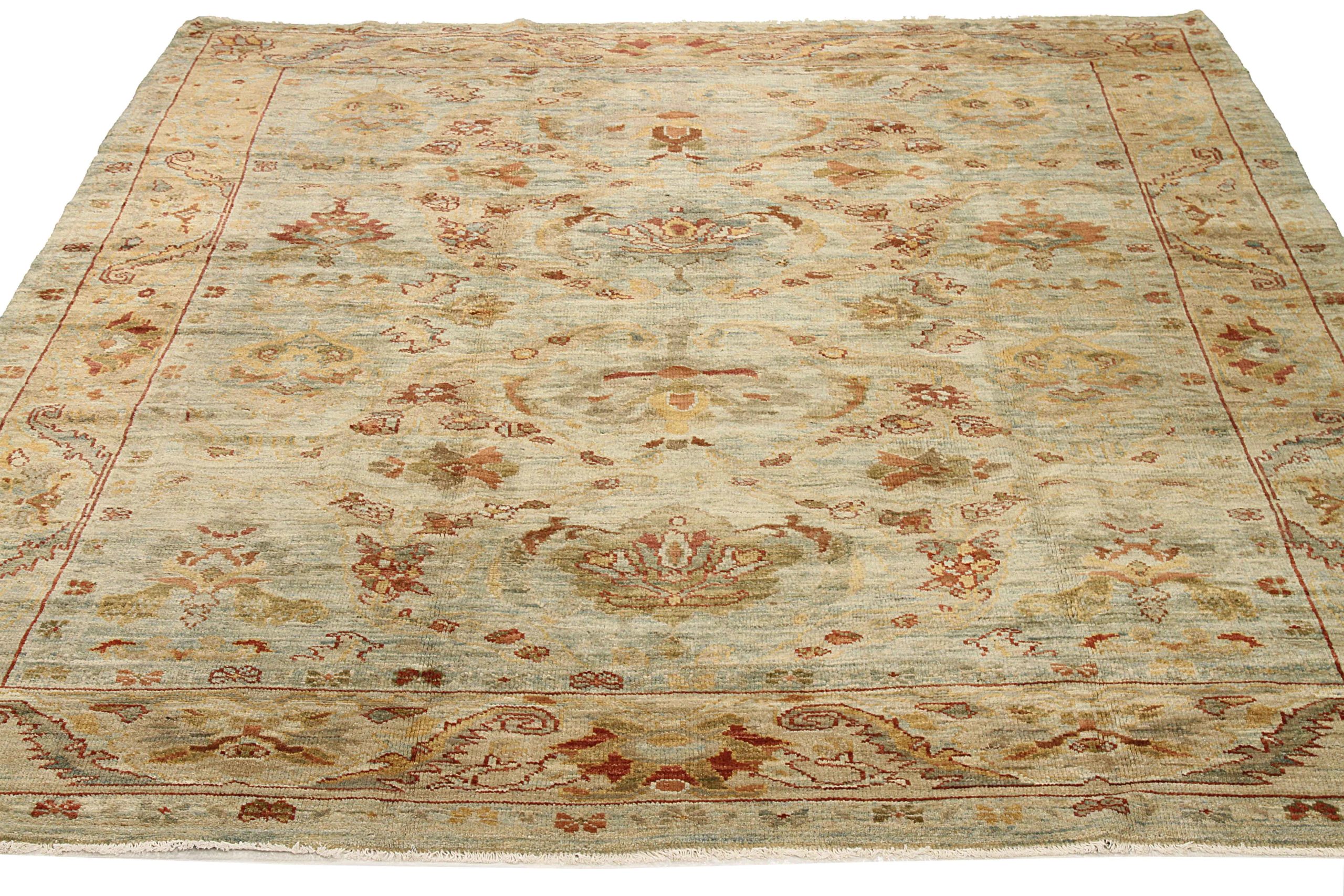 Thumbnail 10 for Turkey Oushak Transitional Rug 13946
