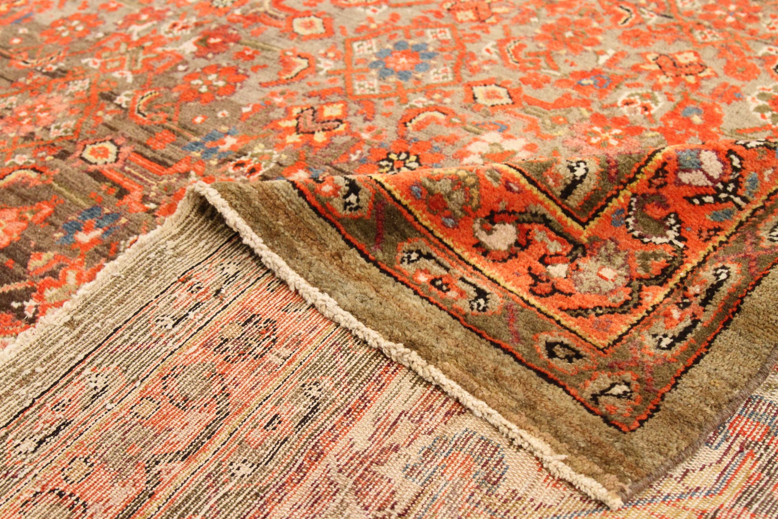 Thumbnail 11 for Antique Persian Malayer Traditional Rug 14977