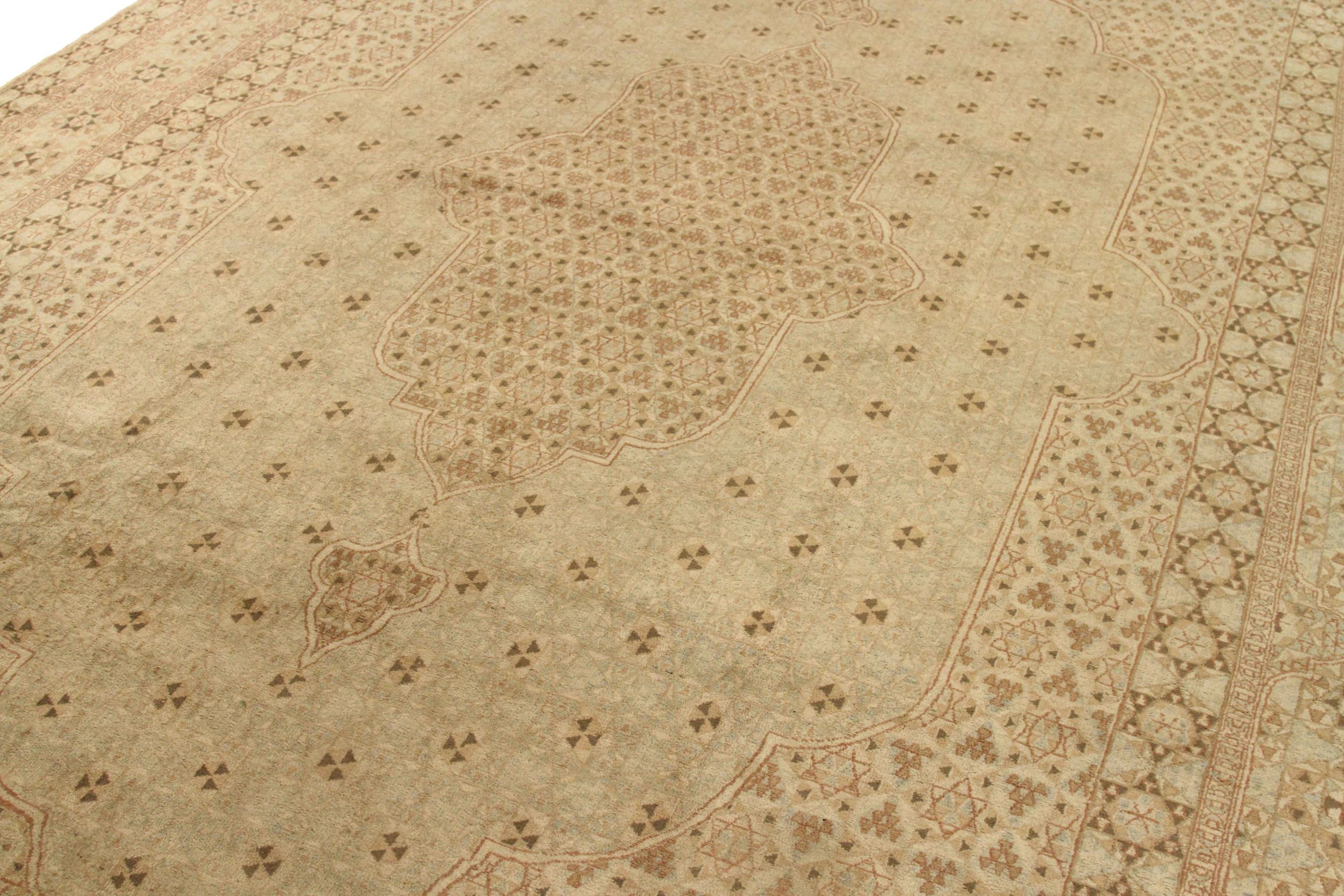 Thumbnail 10 for Antique Persian Kerman Transitional Rug 14986