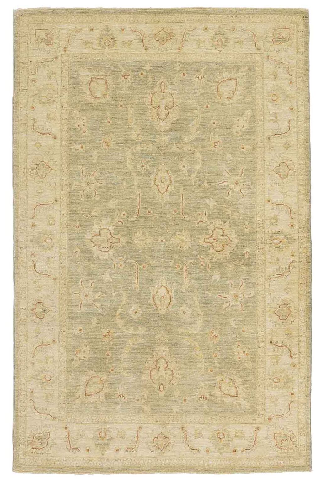 Thumbnail 11 for Afghanistan Tabriz Transitional Rug 15565