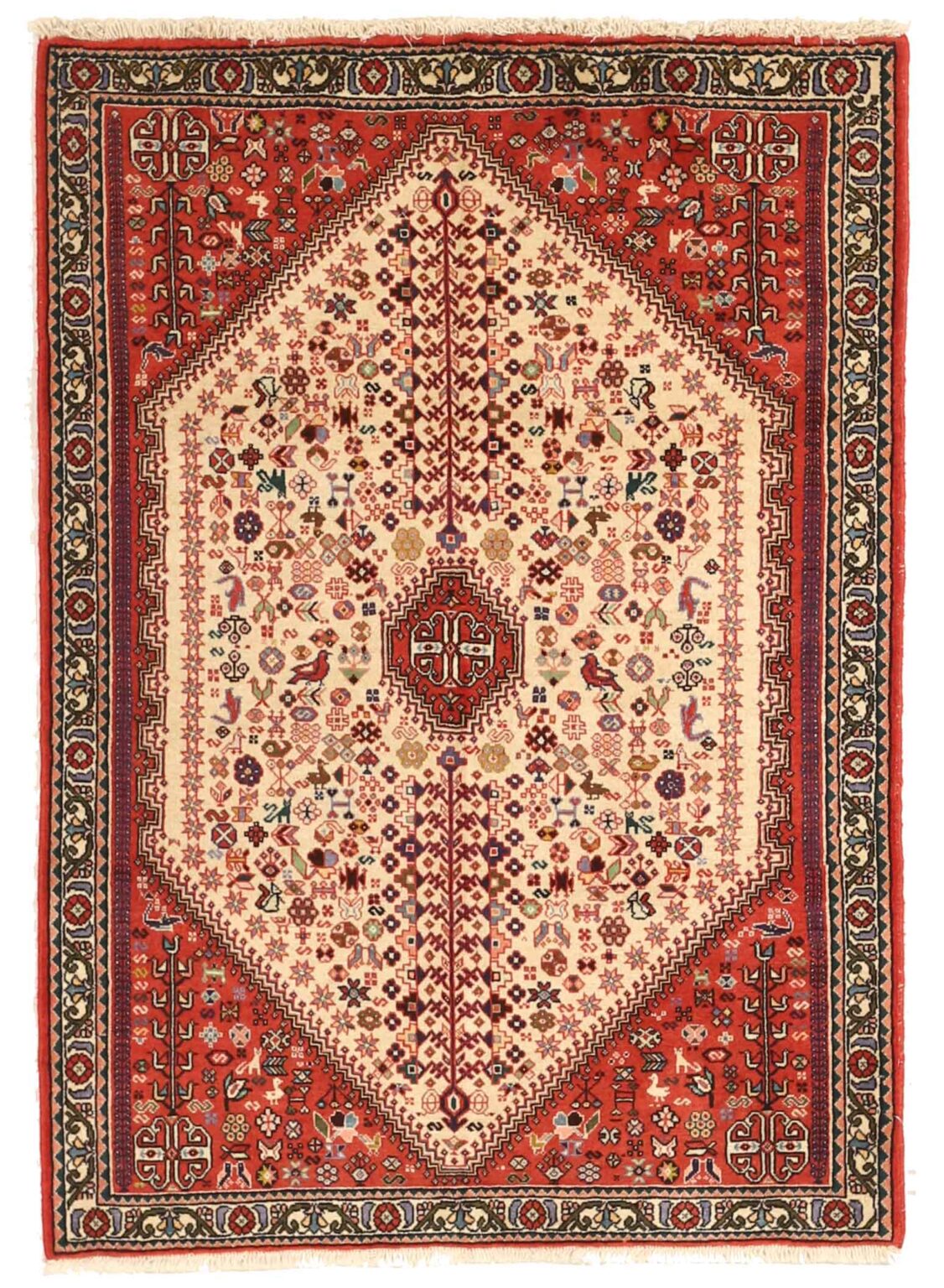Thumbnail 14 for Persian Abadeh Traditional Rug 15772