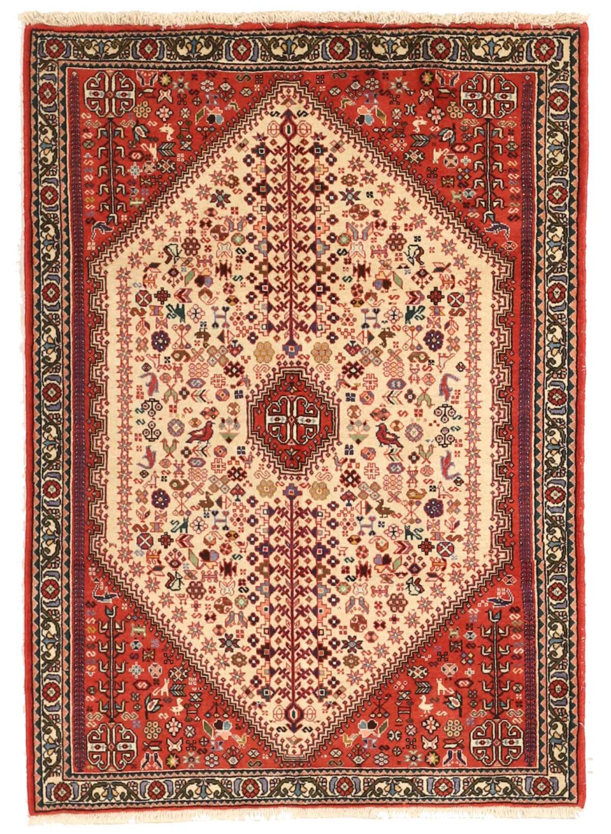 Thumbnail 13 for Persian Abadeh Traditional Rug 15772