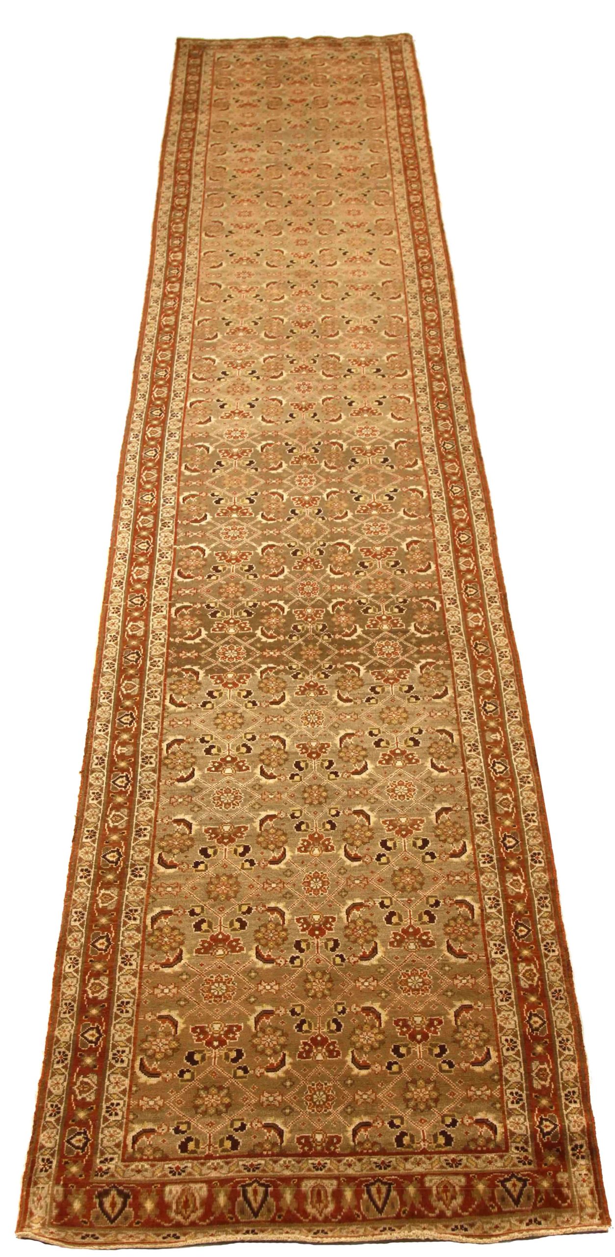 Thumbnail 9 for Antique Persian Tabriz Transitional Rug 16101