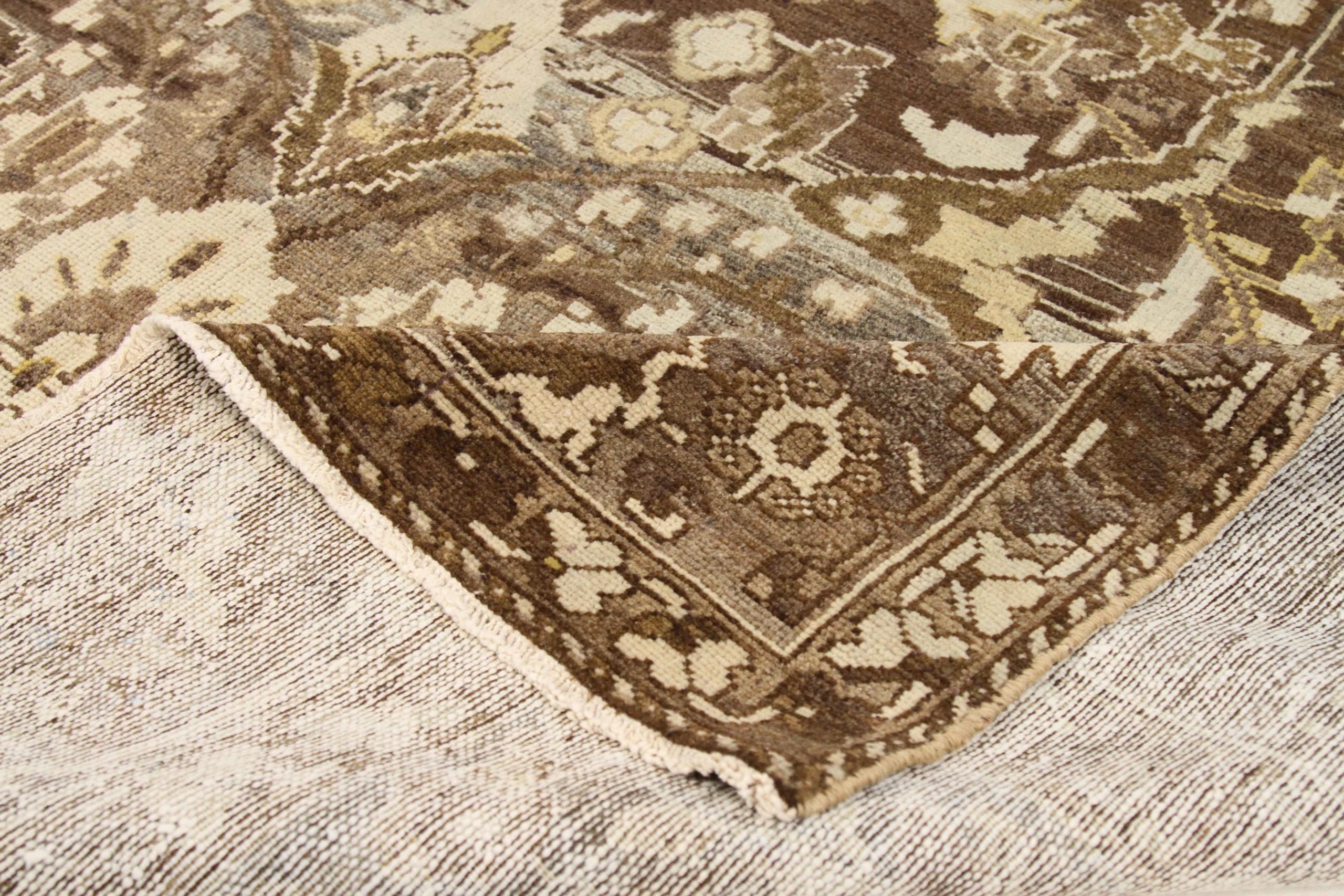 Thumbnail 15 for Antique Persian Bakhtiar Transitional Rug 16104