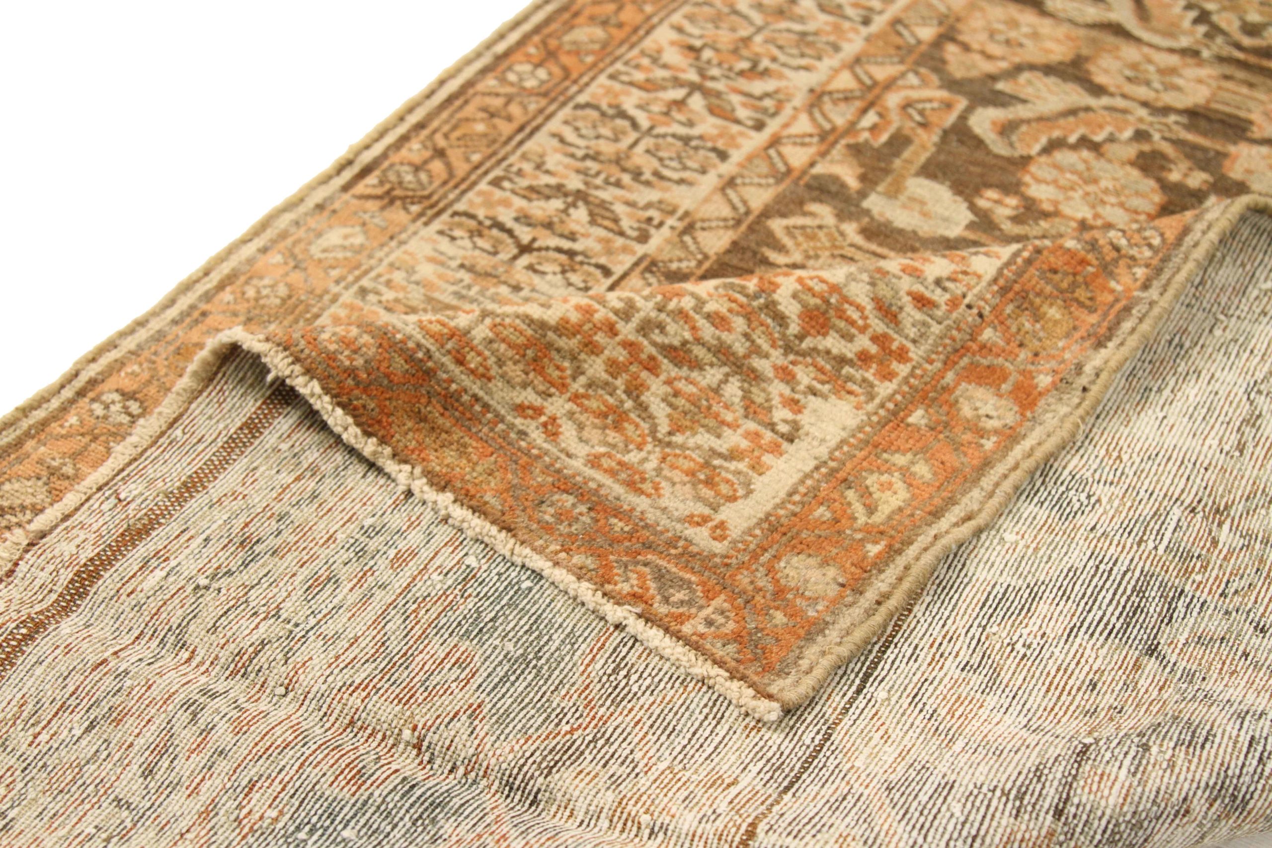 Thumbnail 5 for Antique Persian Malayer Transitional Rug 16344