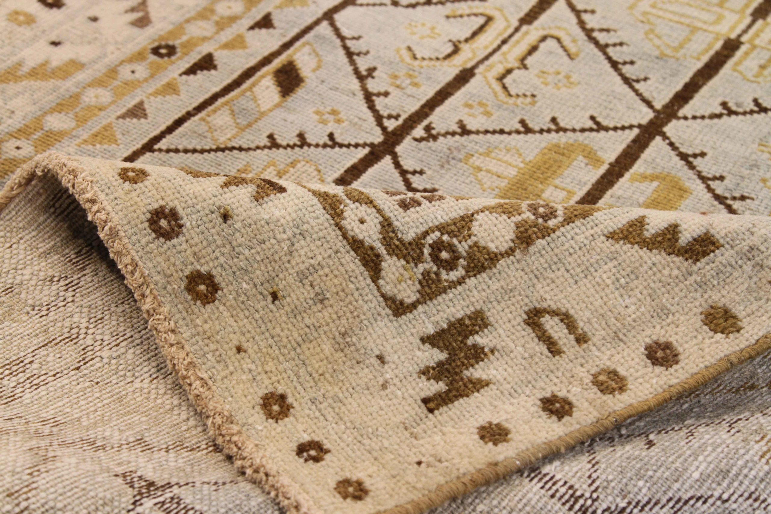 Thumbnail 3 for Antique Persian Malayer Transitional Rug 16356