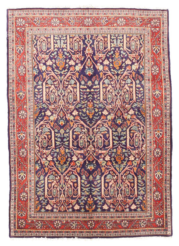 Thumbnail 5 for Persian Sarouk Traditional Rug 16435