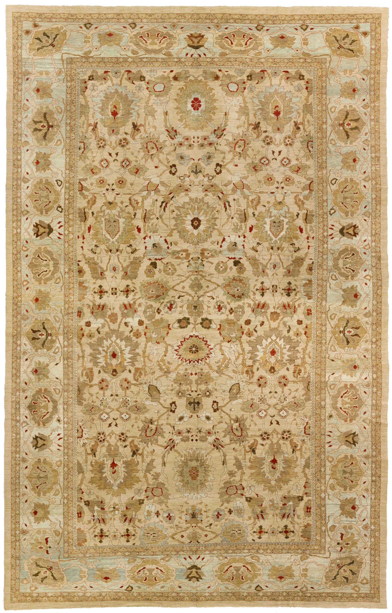 Thumbnail 4 for Turkey Sultanabad Transitional Rug 16548